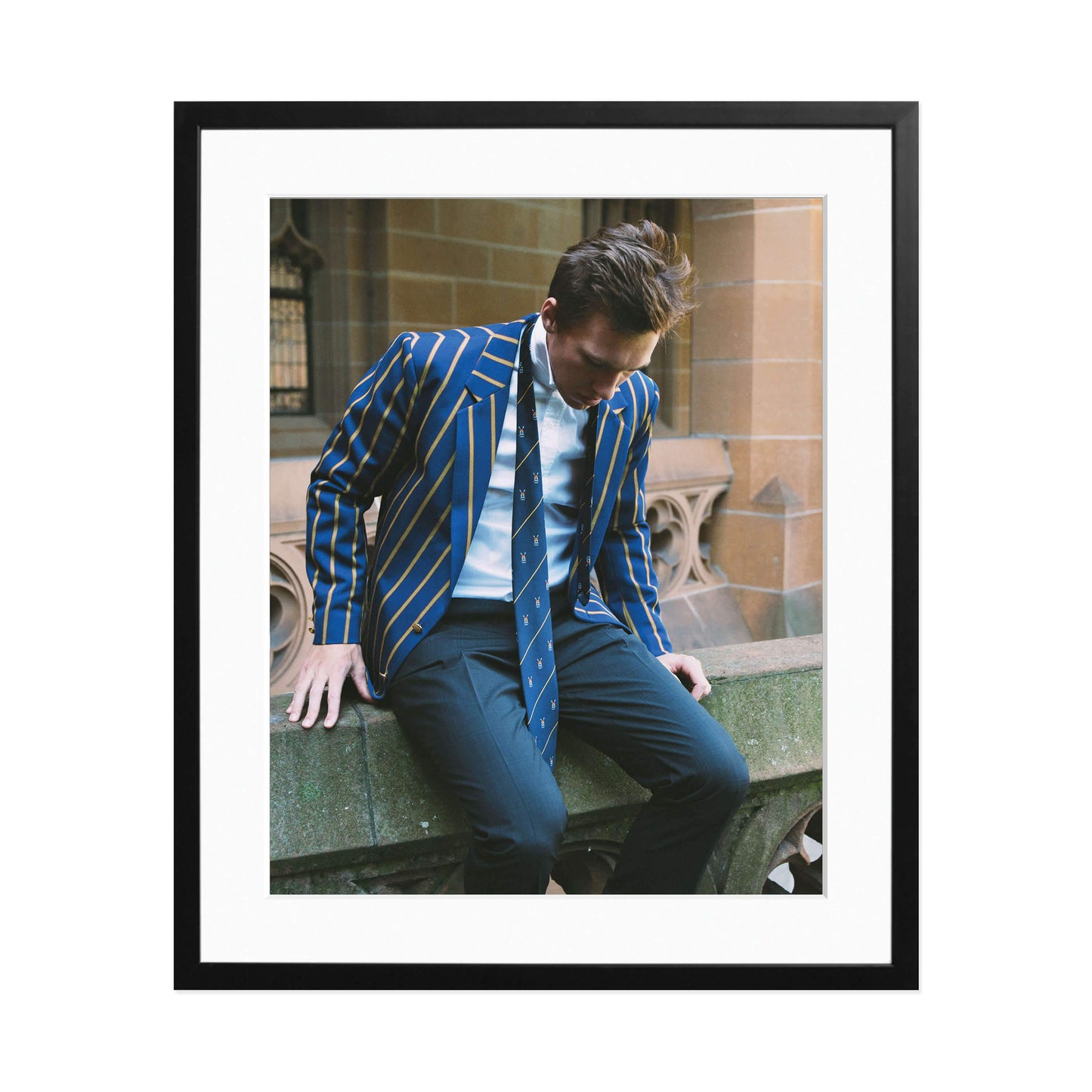 Slim Aarons "Sydney University Boat Club" Framed Print