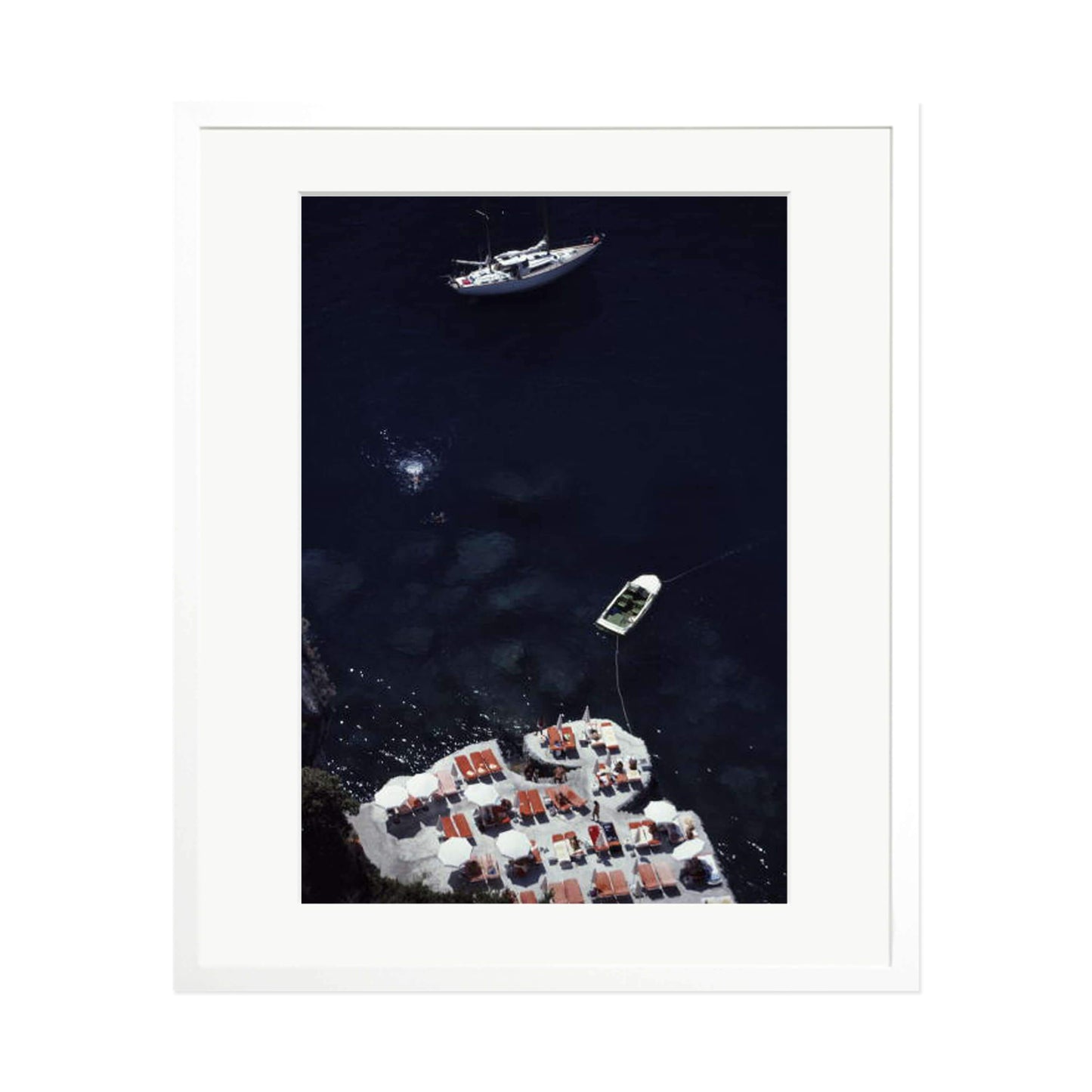 Slim Aarons "Italian Idyll" Framed Print