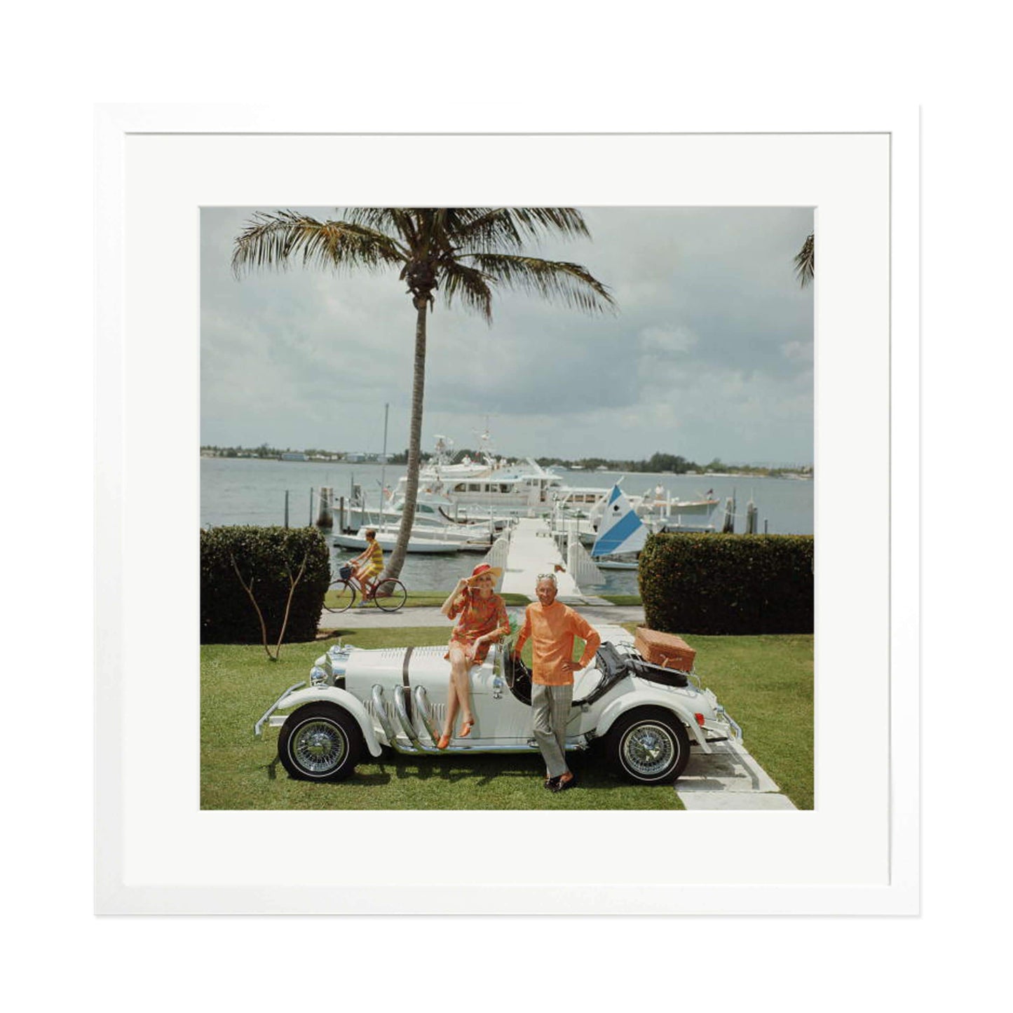 Slim Aarons "Lake Worth" Framed Print