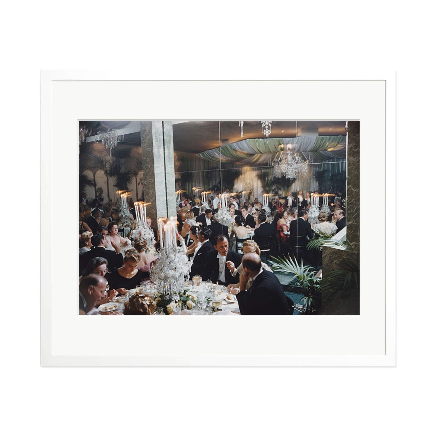 Slim Aarons "Romanoff Party" Framed Print