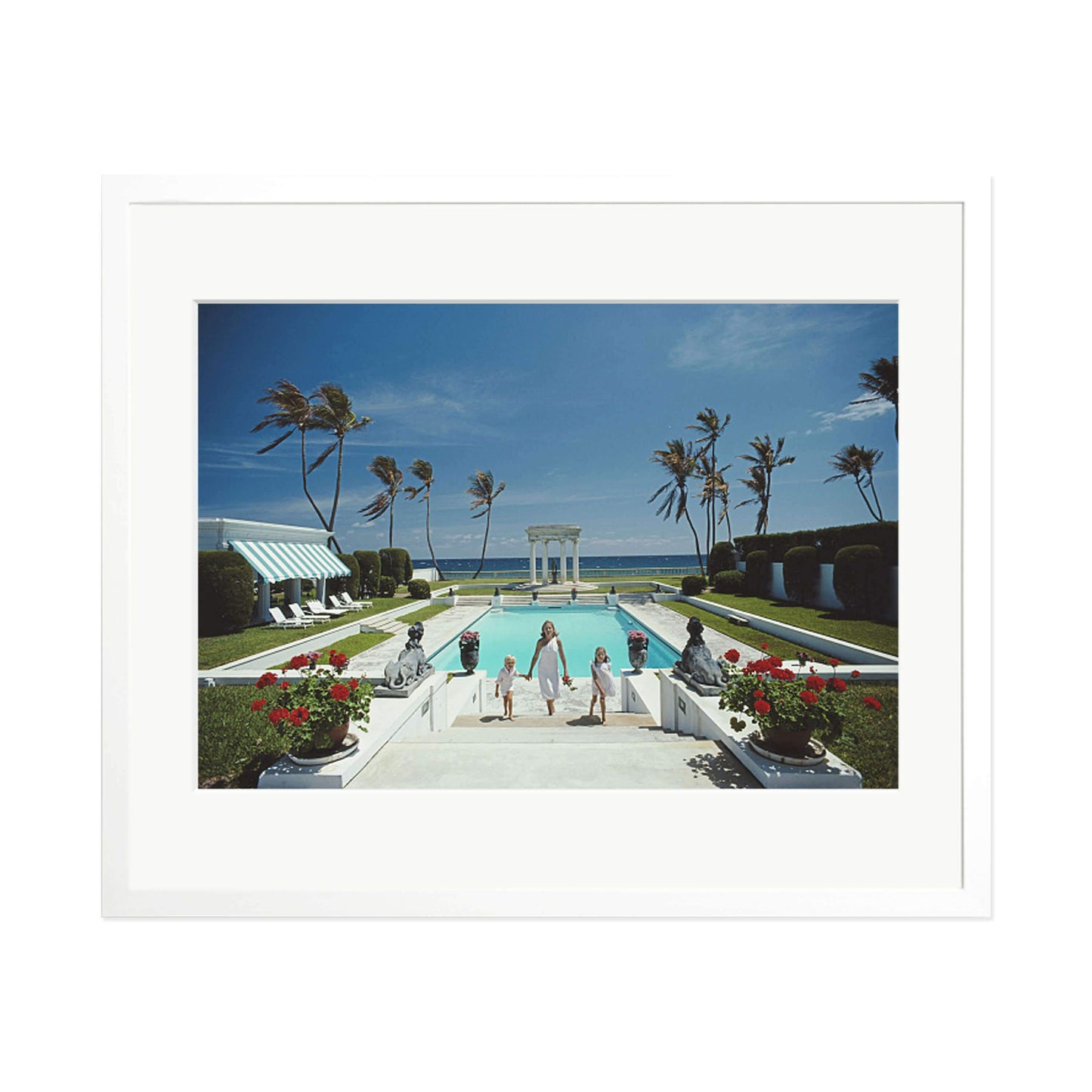 Slim Aarons "Luxury Lifestyle" Framed Print