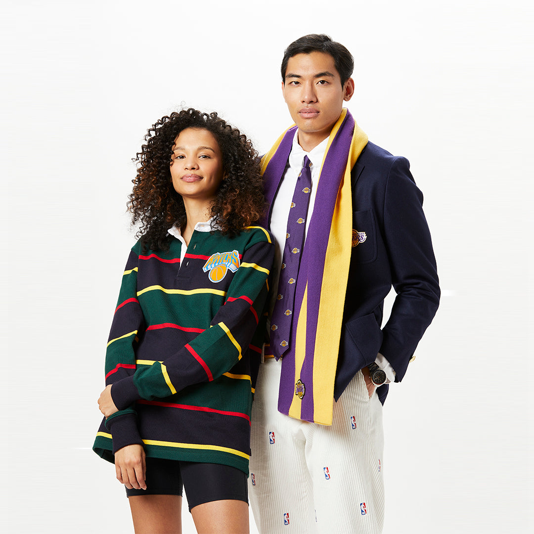 Rowing Blazers x NBA Los Angeles Lakers Schoolboy Scarf