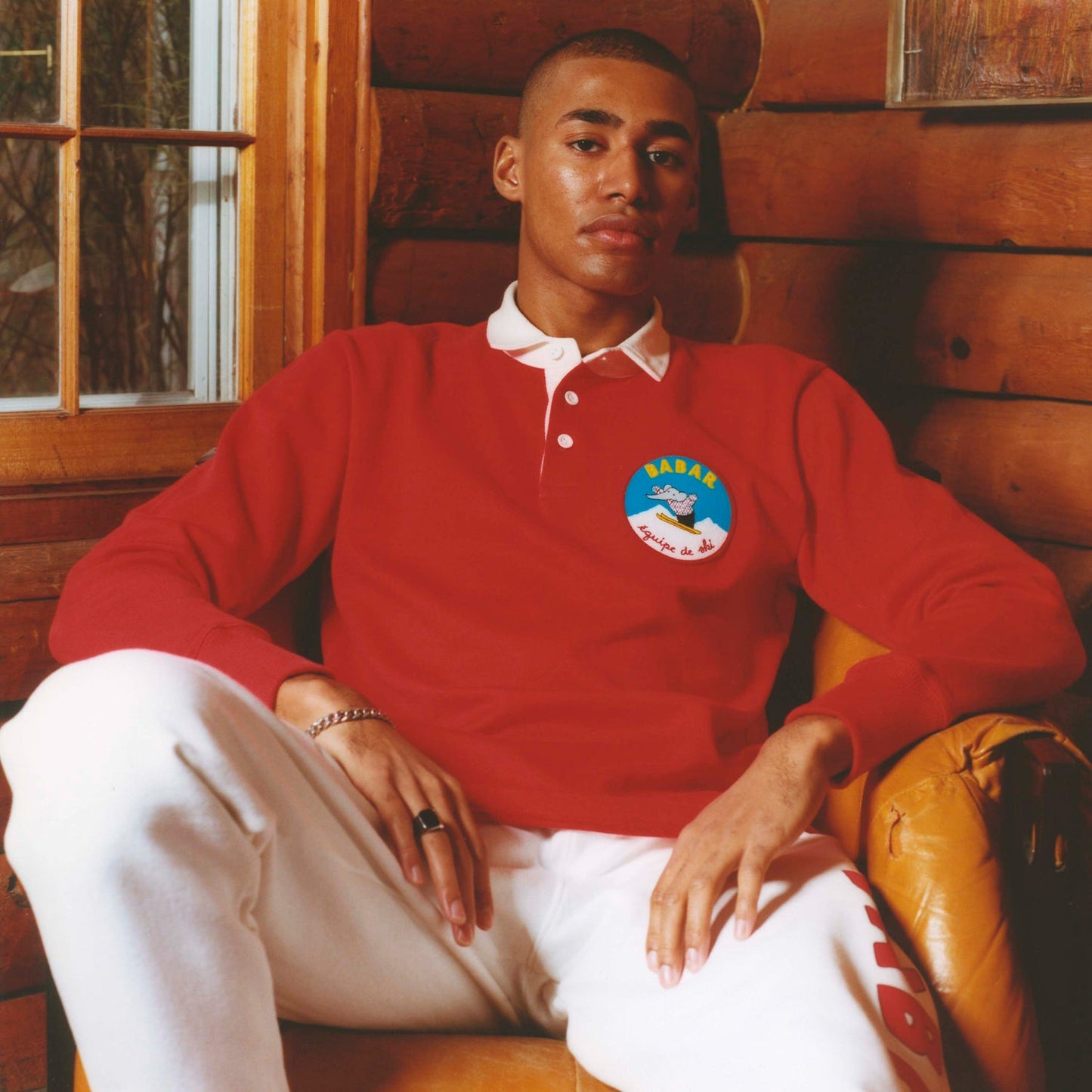 Babar Ski Patch Rugby