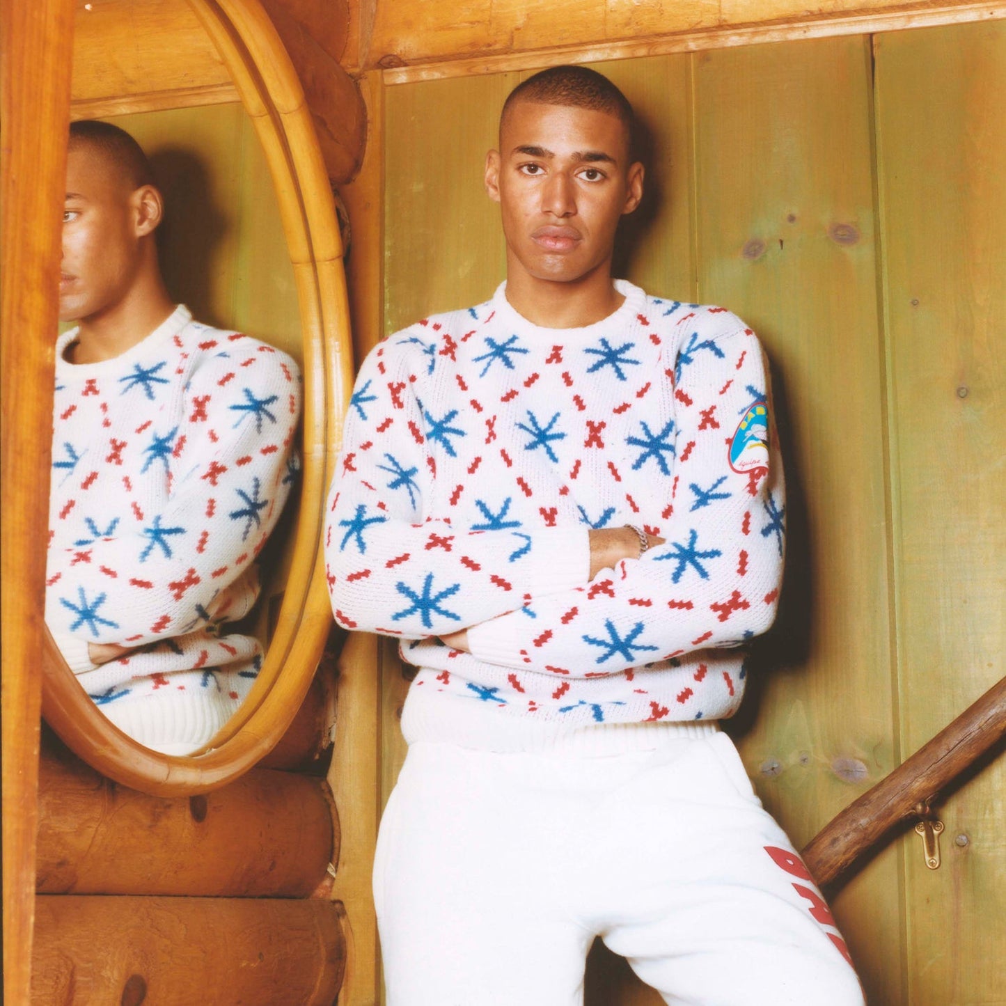 Babar Ski Team Patch Sweater