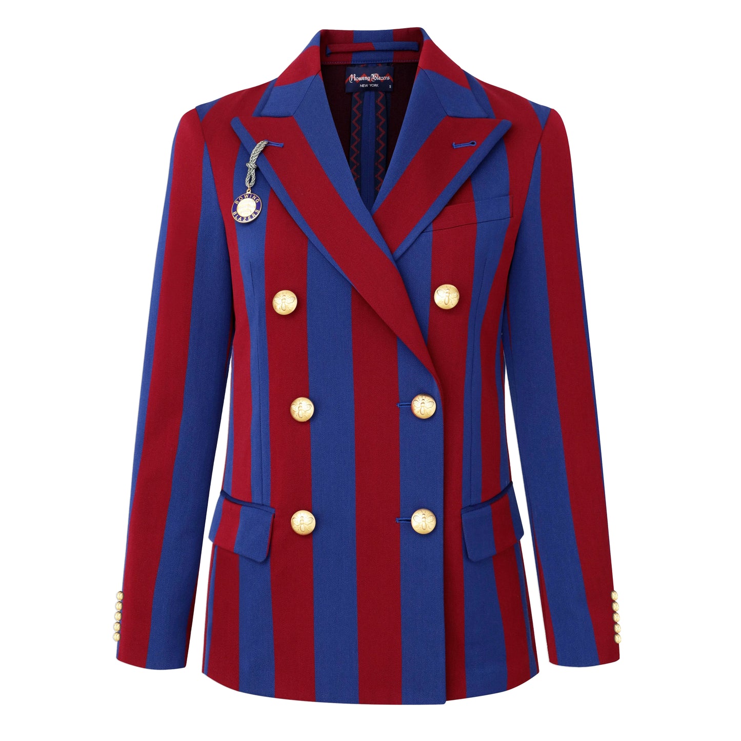 Red and Navy "Guards Stripe" Diana Blazer