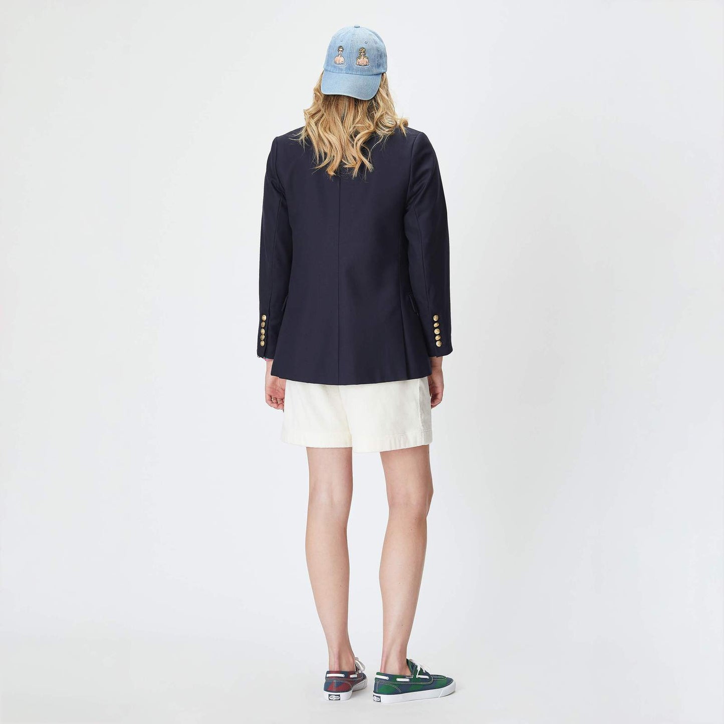 Female model wearing Adam & Eve Athletics Club Hat.