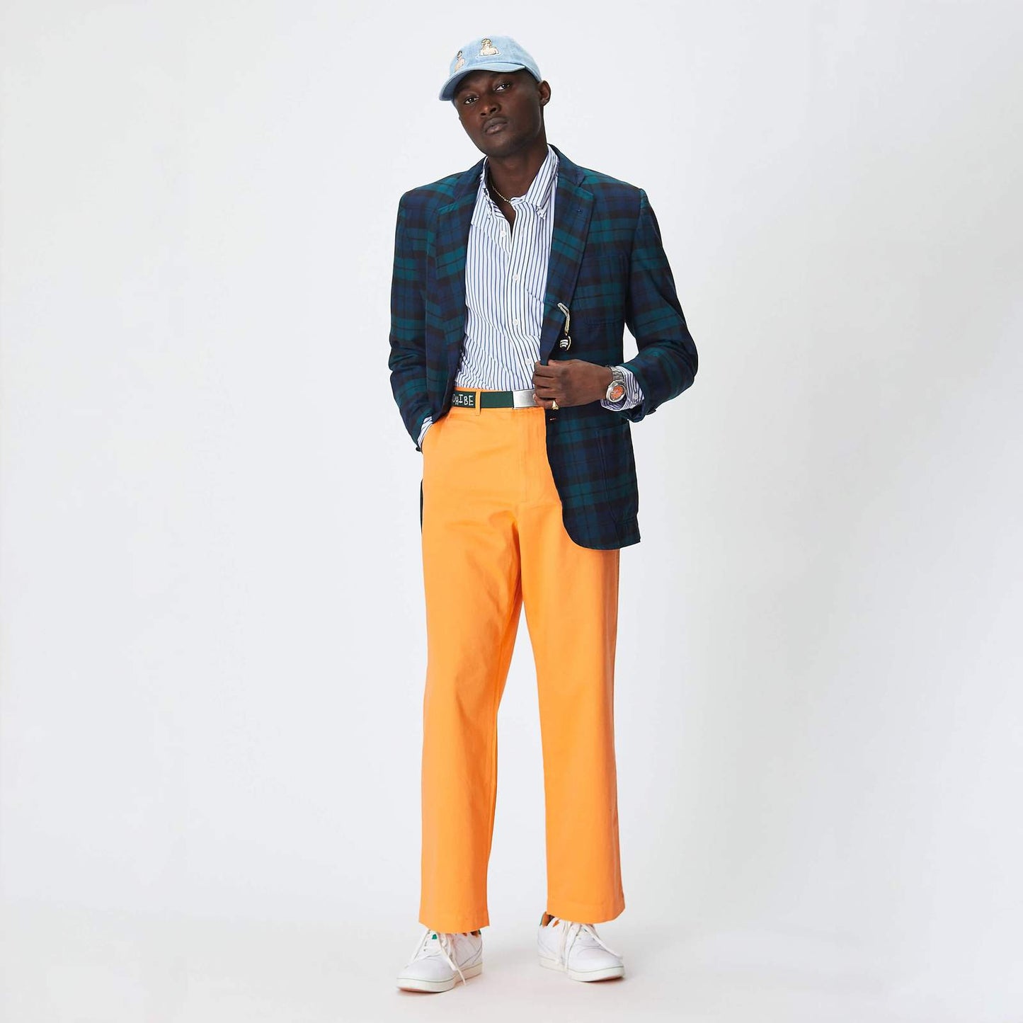 Male model wearing Adam & Eve Athletics Club Hat.