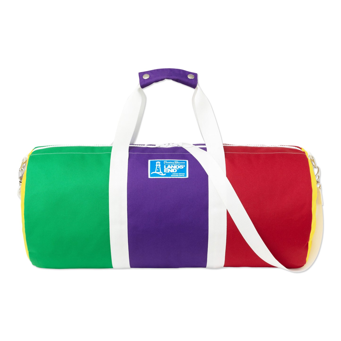 Rowing Blazers x Lands' End Rugby Stripe Medium Seagoing Duffle