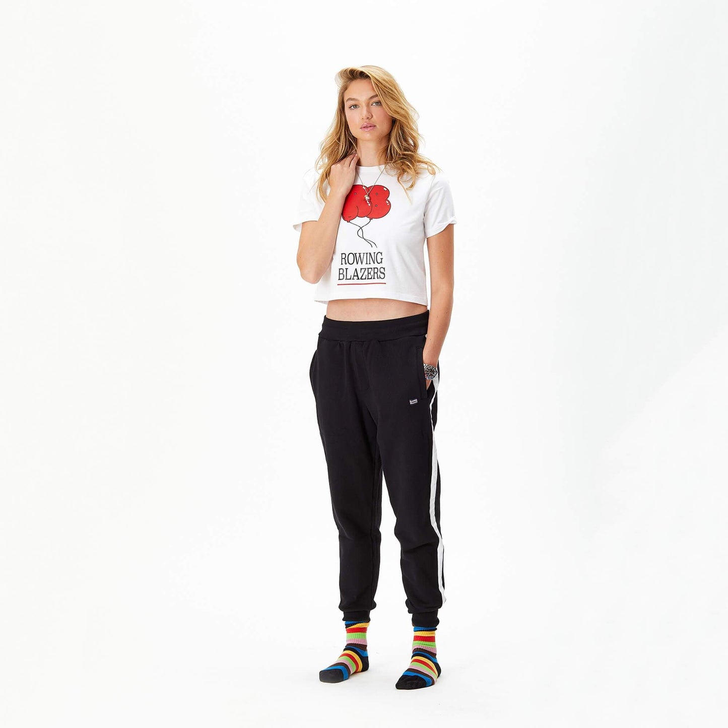 Core Joggers with Grosgrain Sidestripe