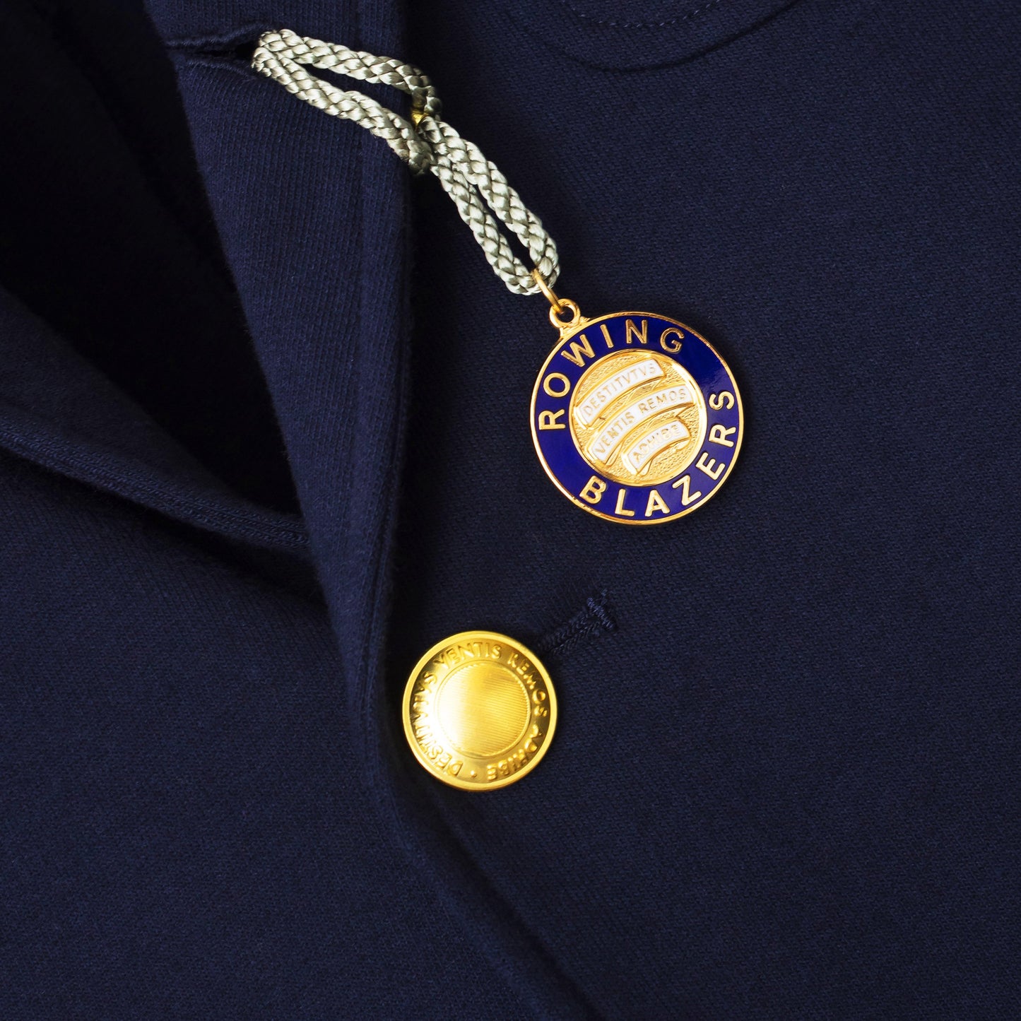 Navy Cotton Xipetotec Blazer