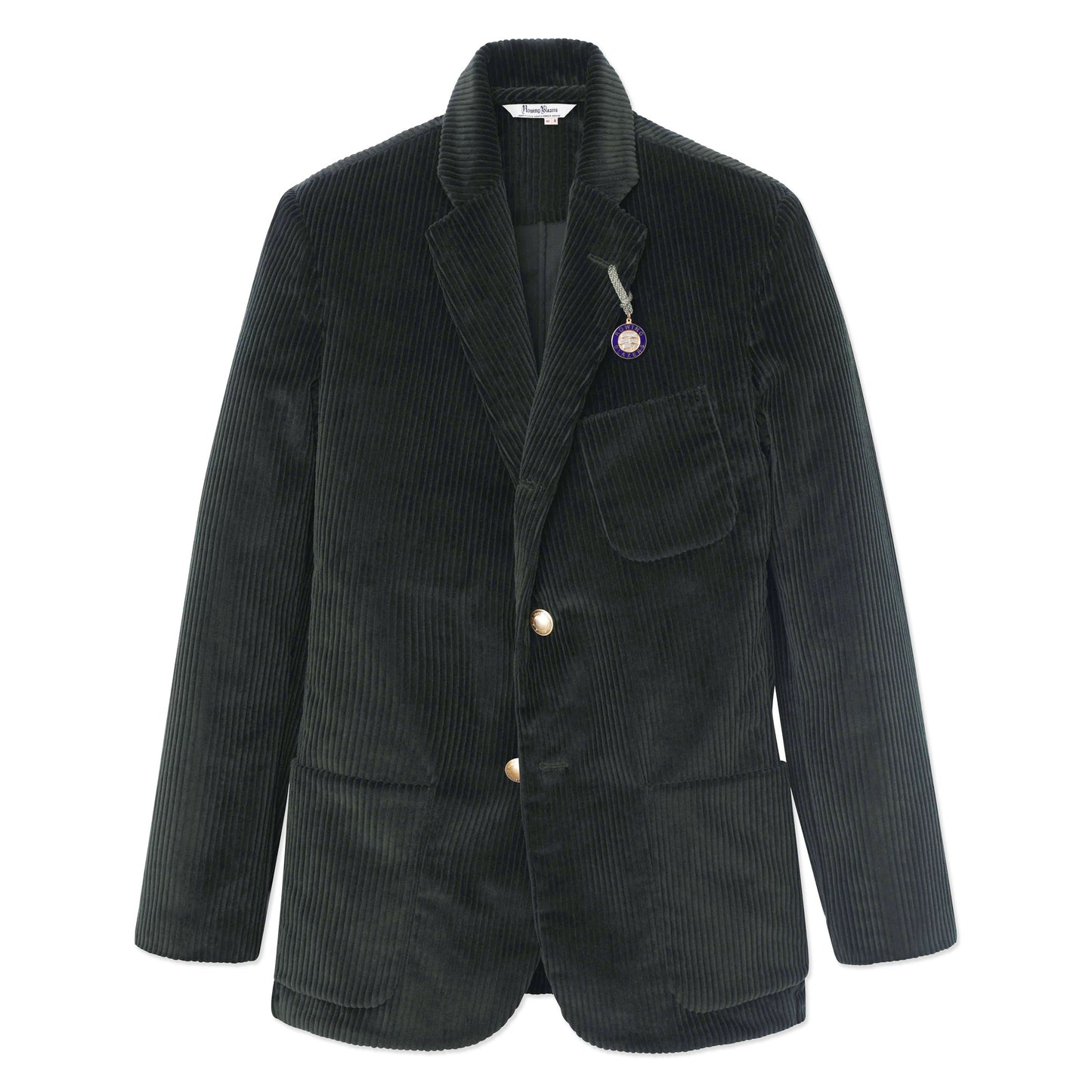 Extra Soft Corduroy Jacket In Dark Hunter