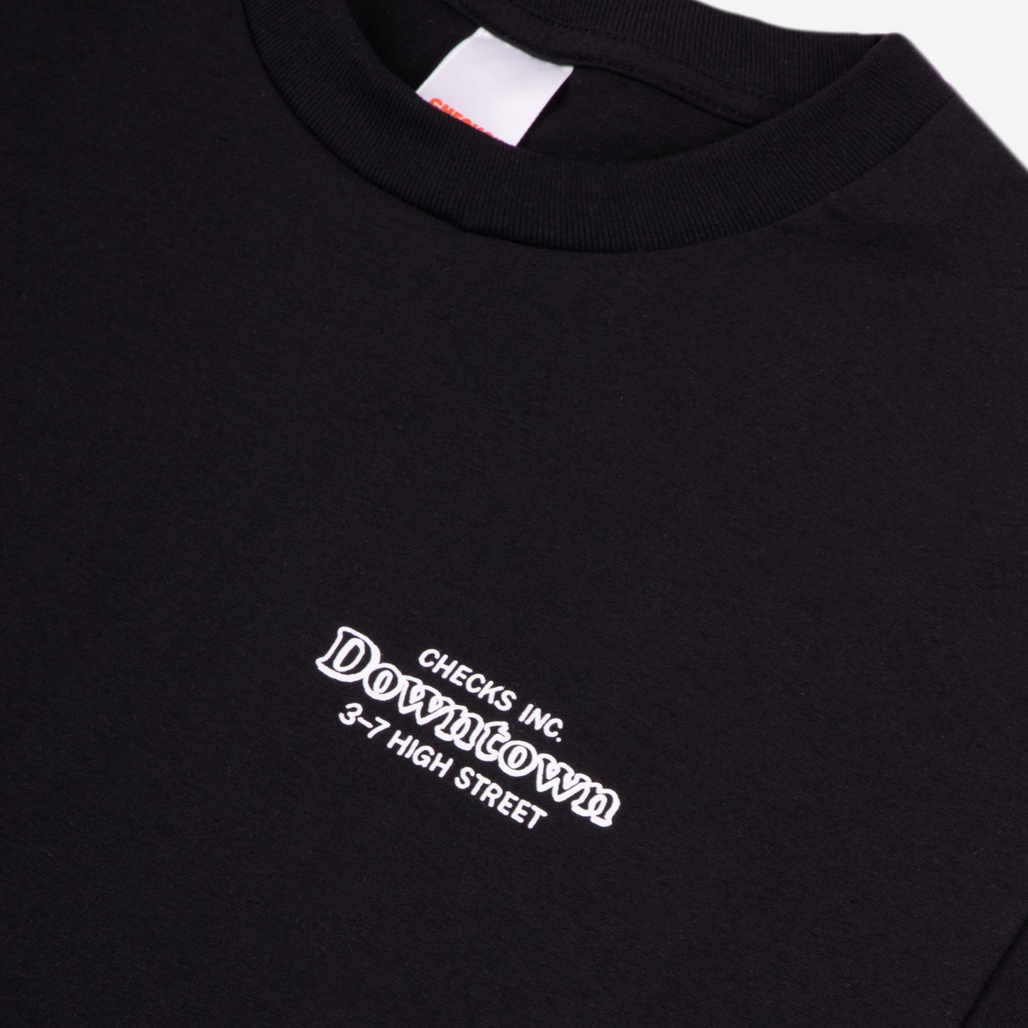 Checks Downtown Black Skyline Tee