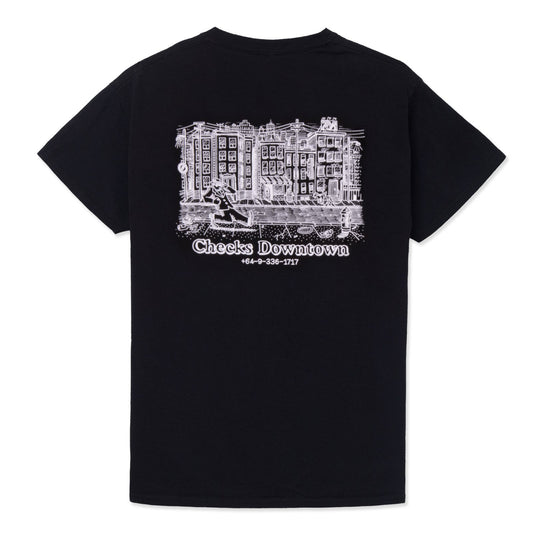 Checks Downtown Black Skyline Tee