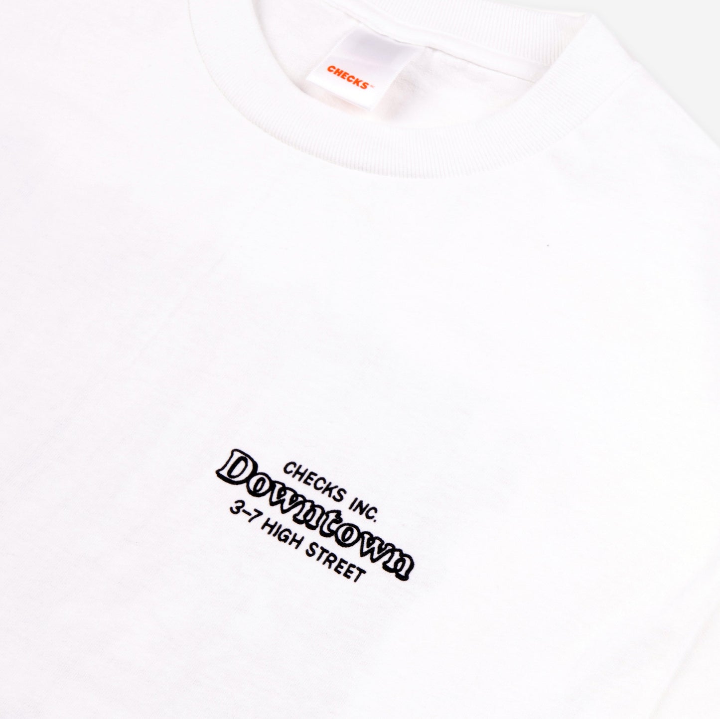 Checks Downtown White Skyline Tee