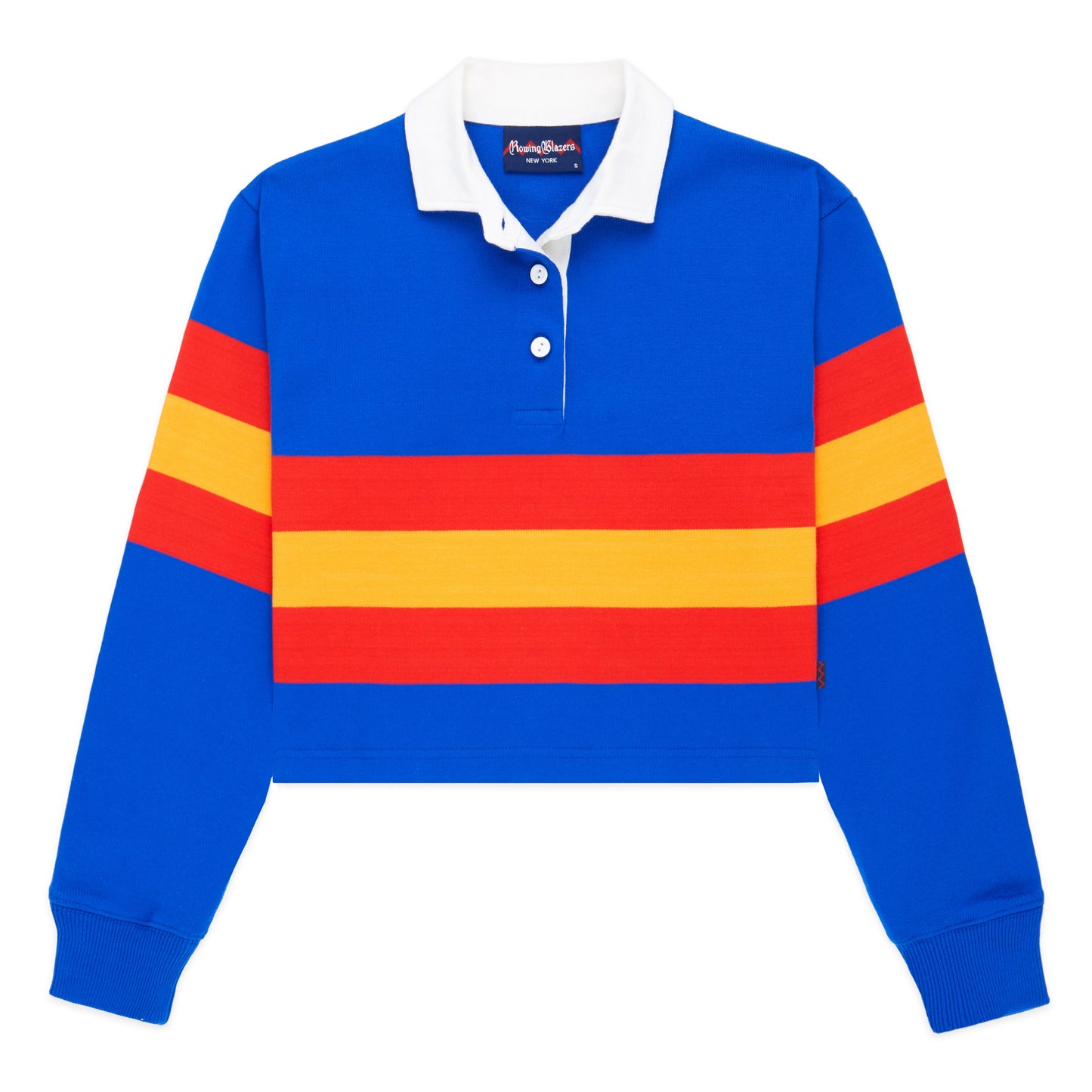 '70s Stripe Cropped Rugby