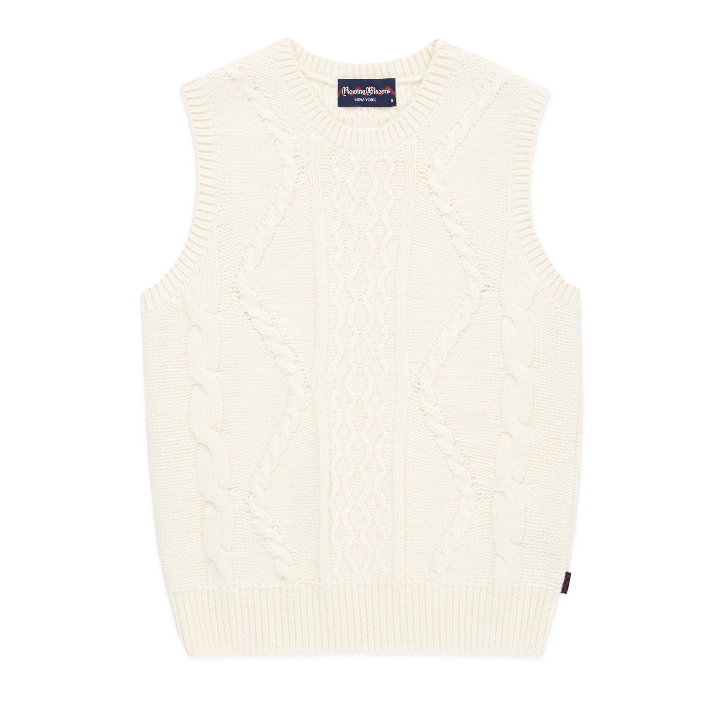 Women's Fisherman Cable Knit Sweater Vest