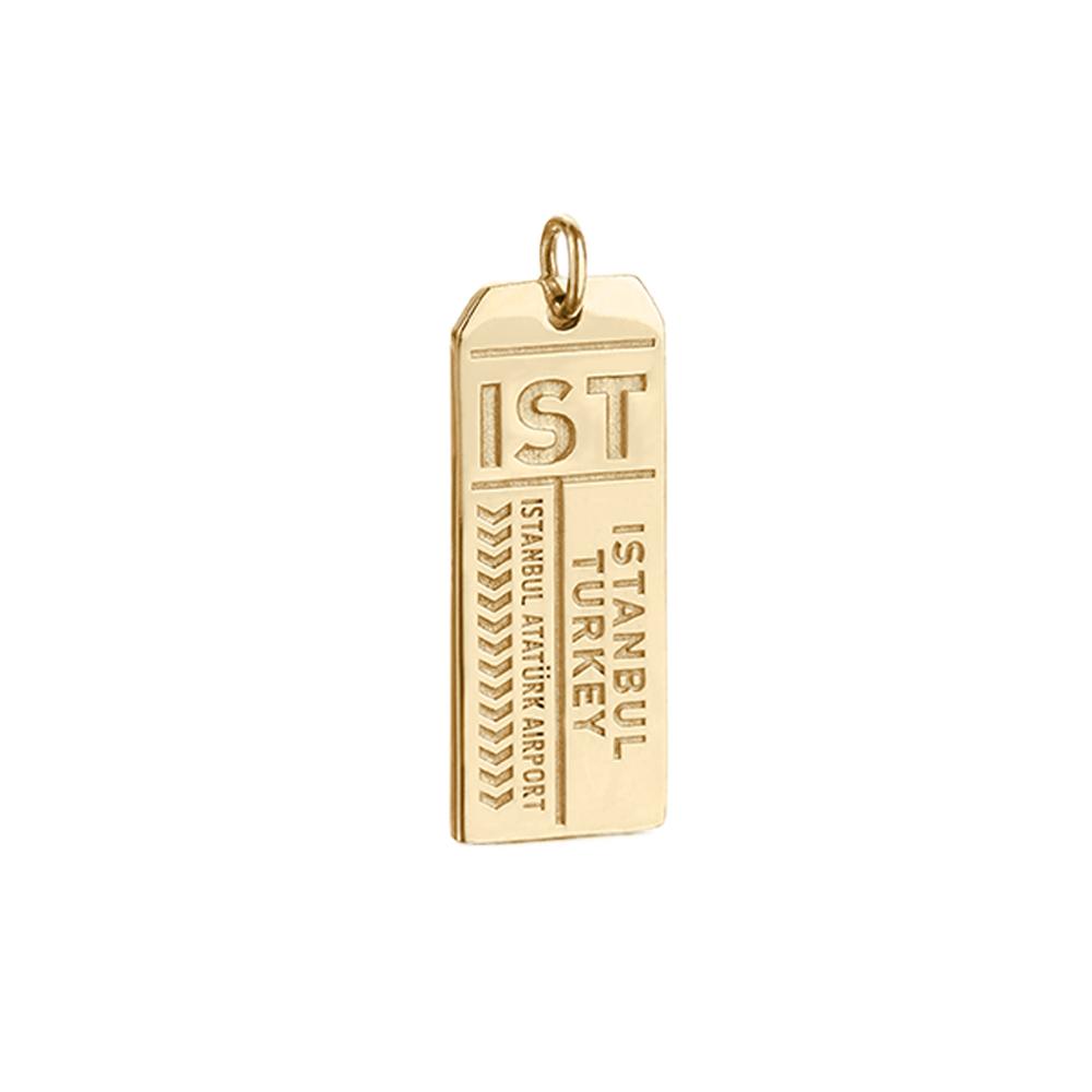 IST Istanbul Luggage Tag Charm