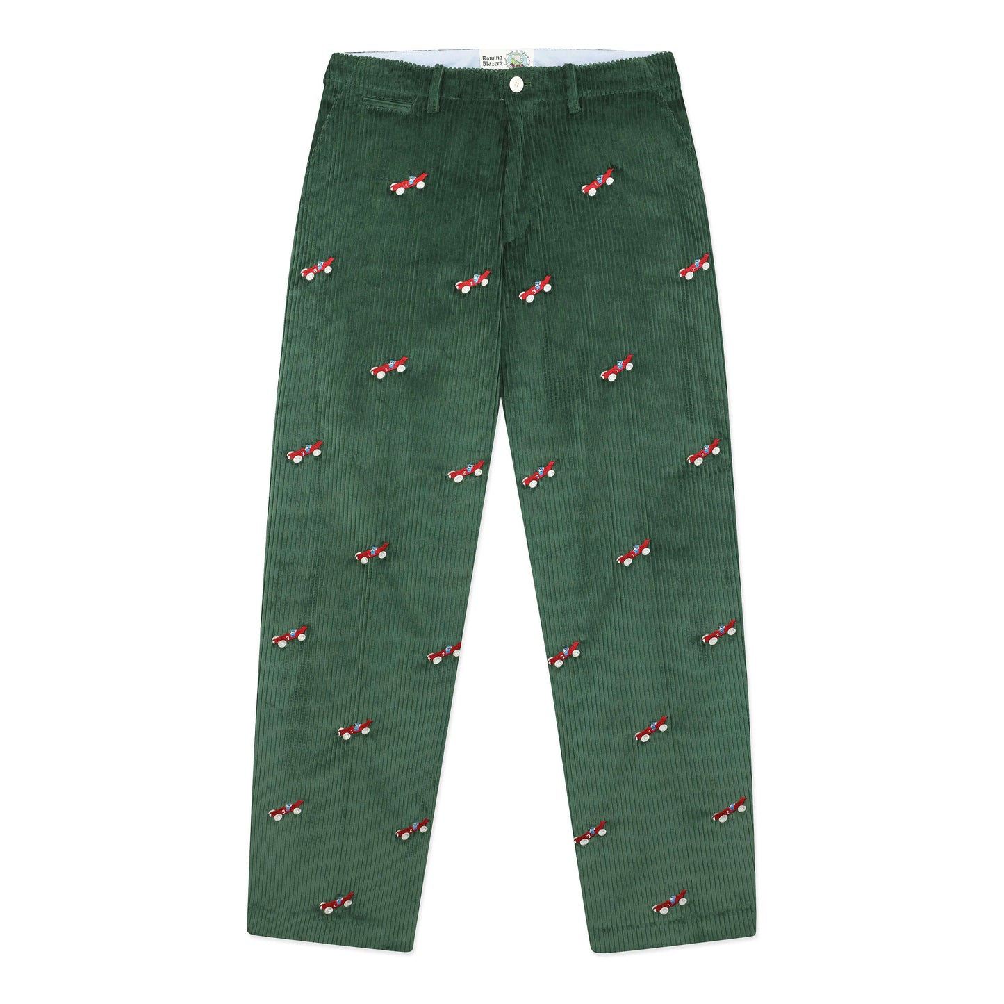 Men's Corduroy Embroidered Babar Trousers