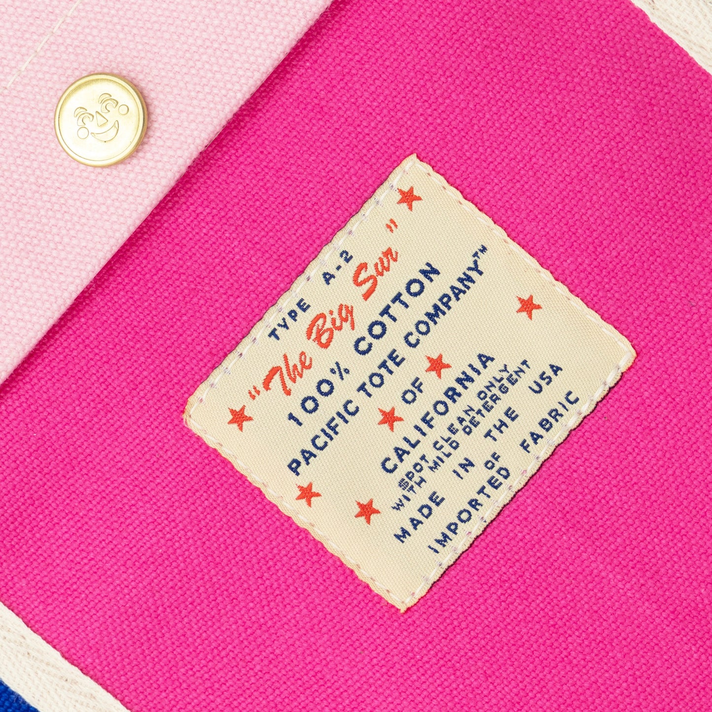 Pacific Tote Company "Big Sur" Zippered Tote