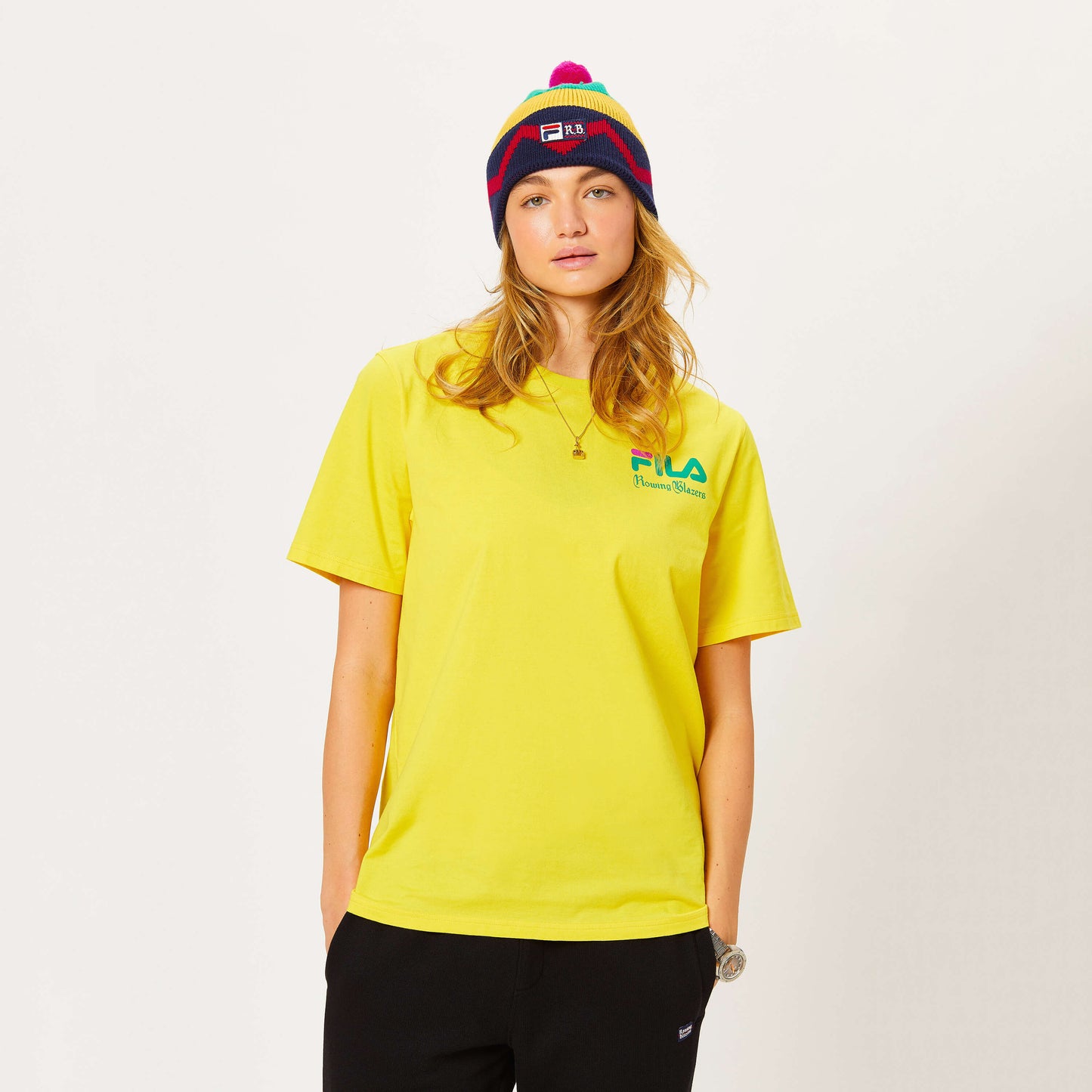 Rowing Blazers x FILA Zig-Zag Beanie