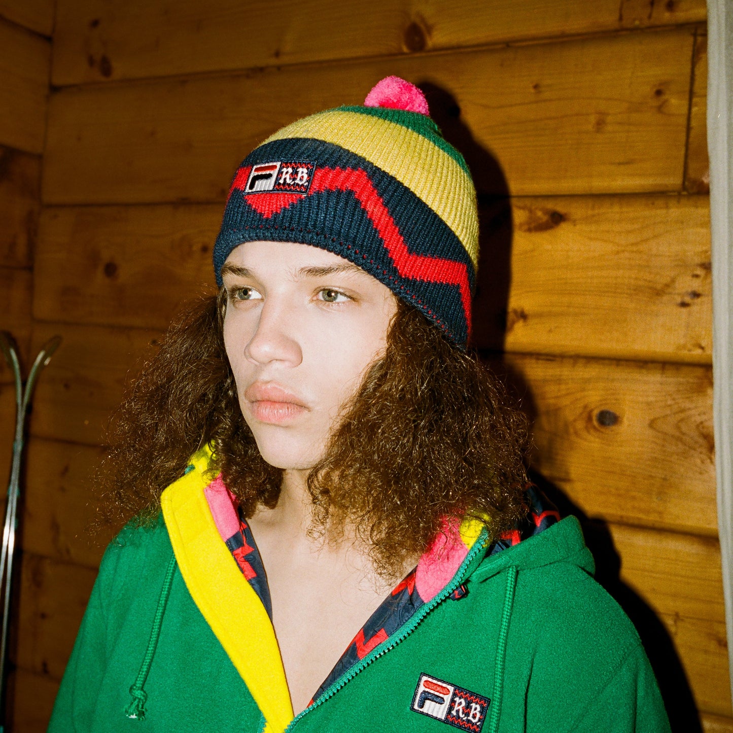 Rowing Blazers x FILA Zig-Zag Beanie