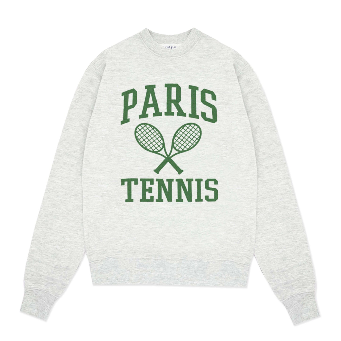 Paris Tennis Crewneck Sweatshirt
