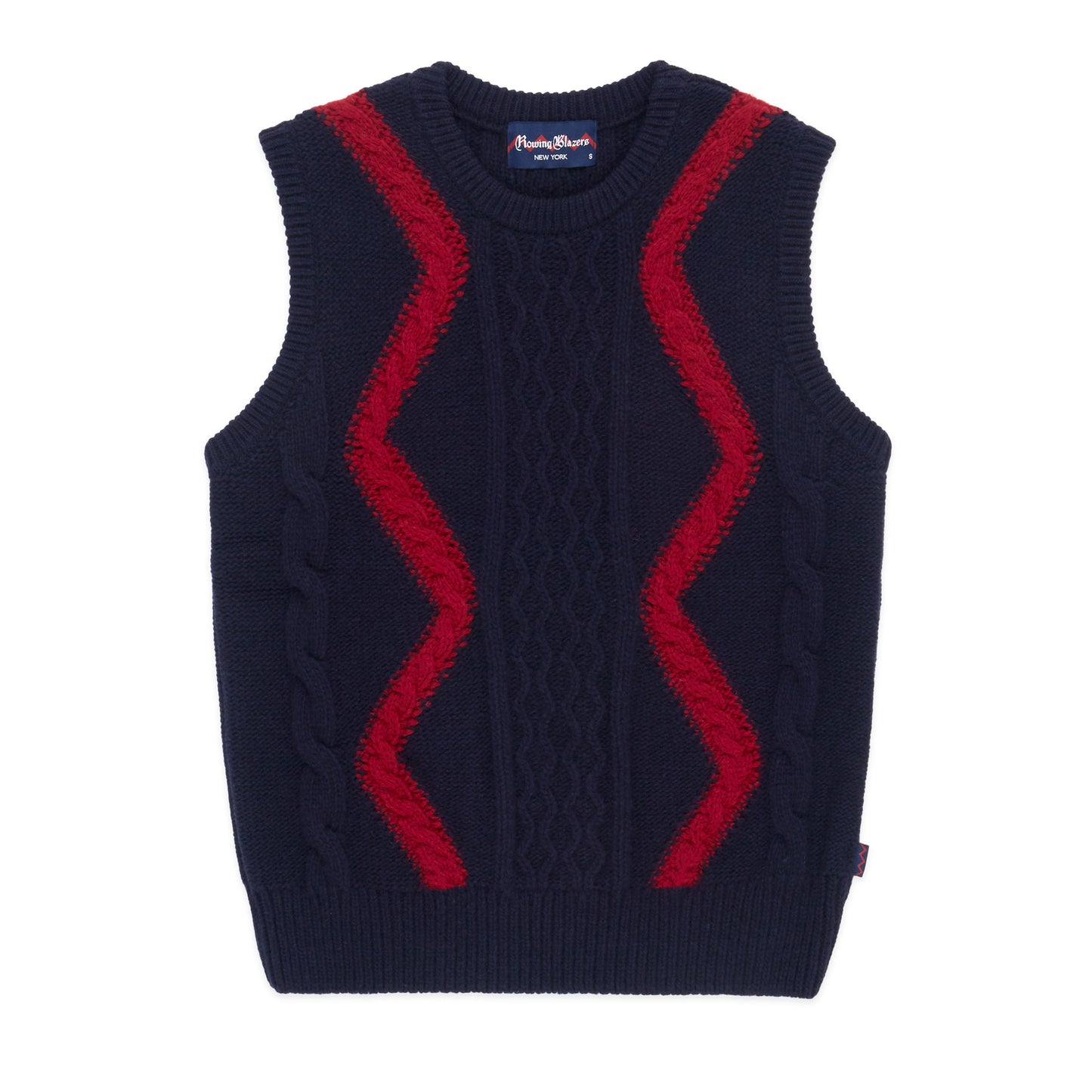 Women's Fisherman Cable Knit Sweater Vest