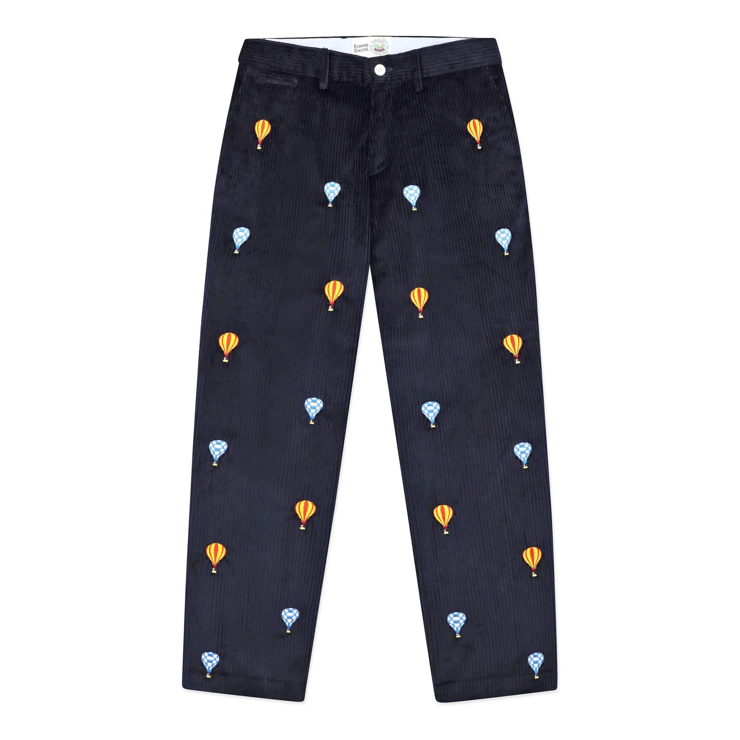 Men's Corduroy Embroidered Babar Trousers