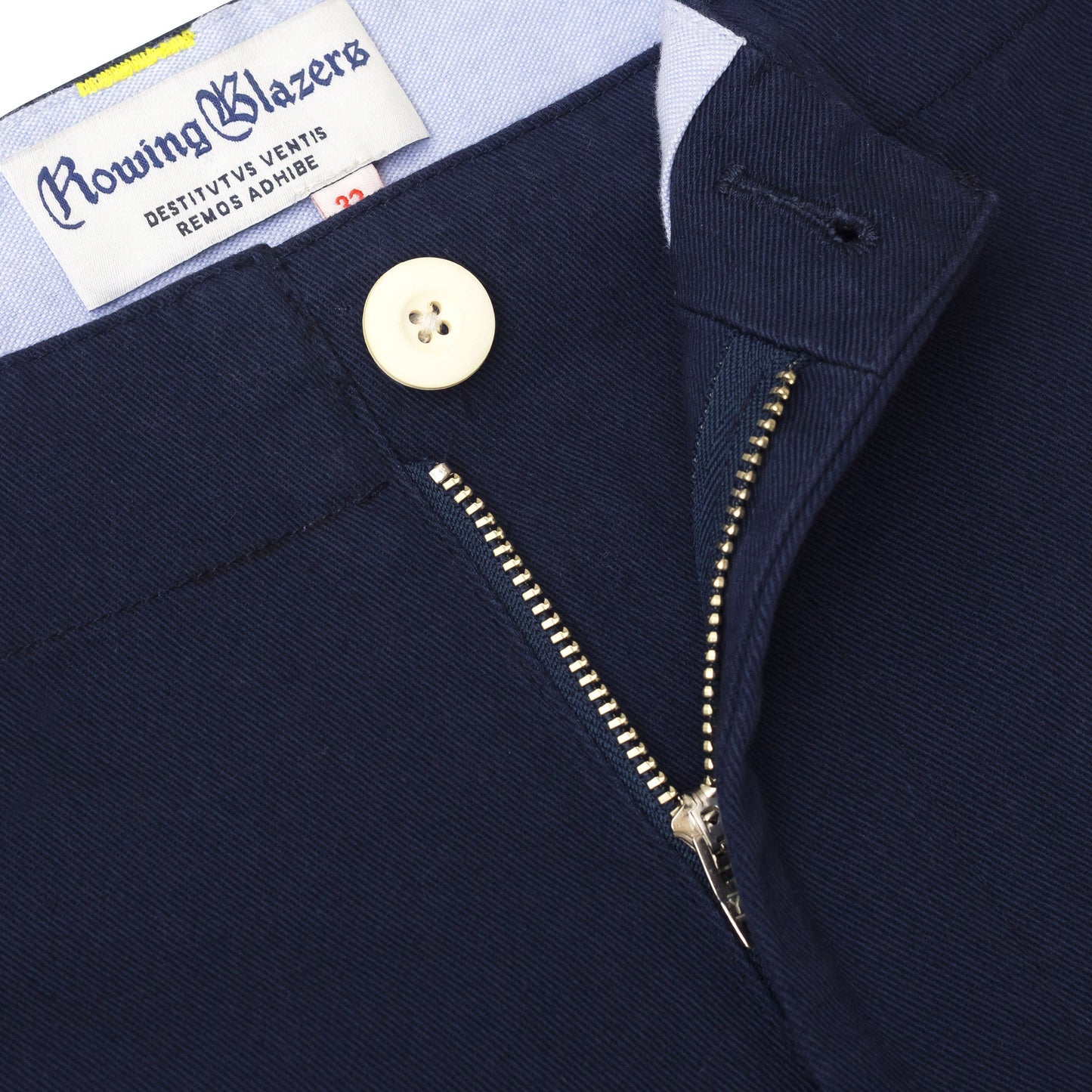 Cotton Twill Tailored Trousers