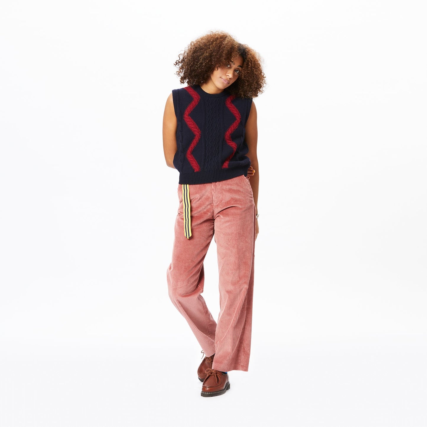 Women's Fisherman Cable Knit Sweater Vest