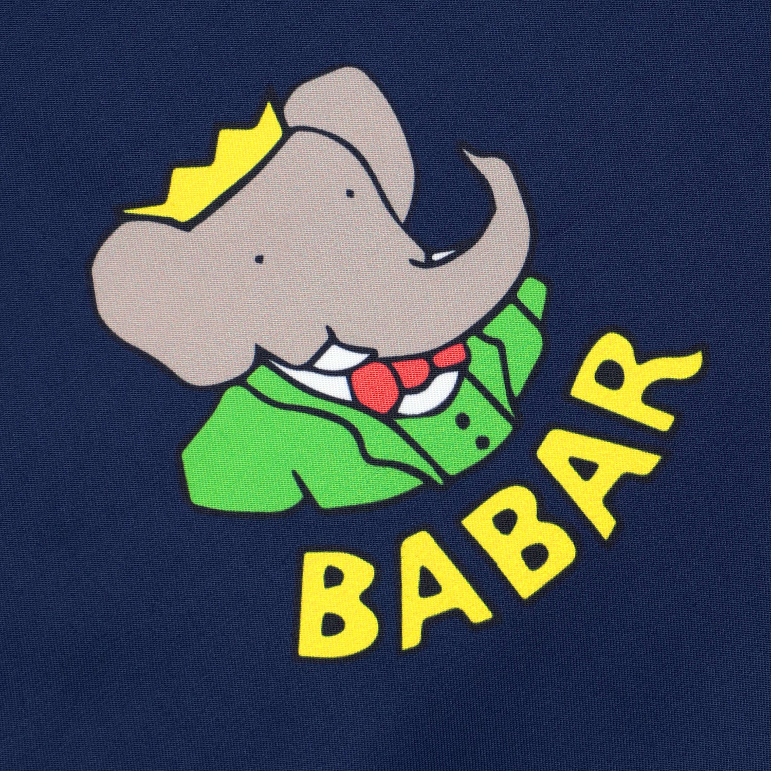 Detail of Babar motif.