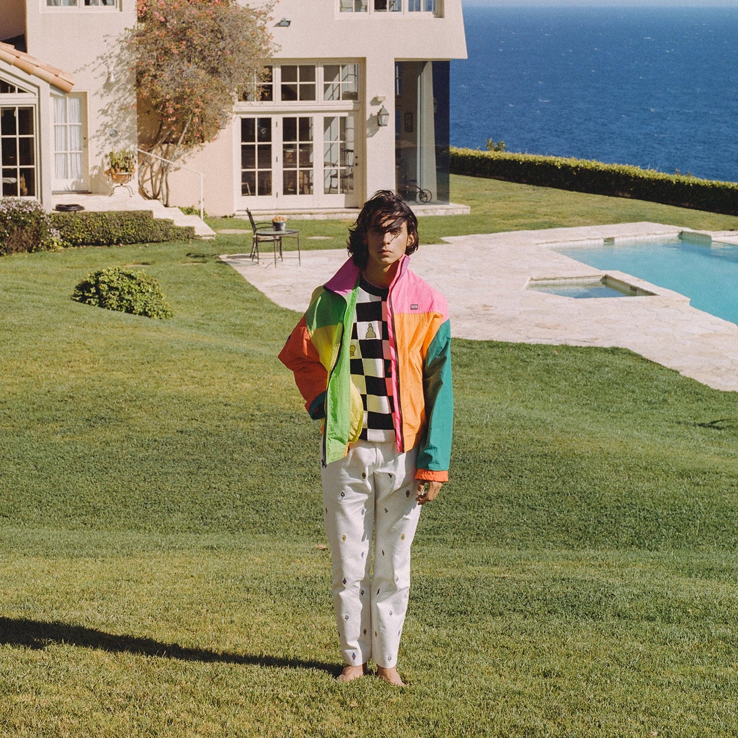 Colorblock Windbreaker