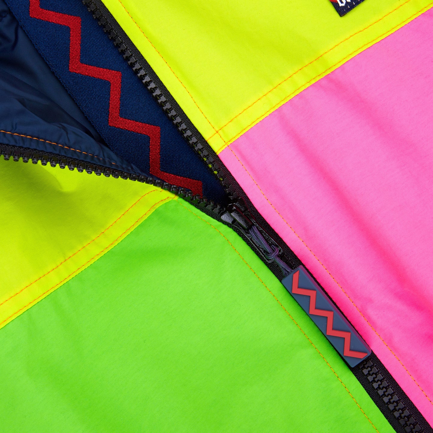 Colorblock Cashball Jacket