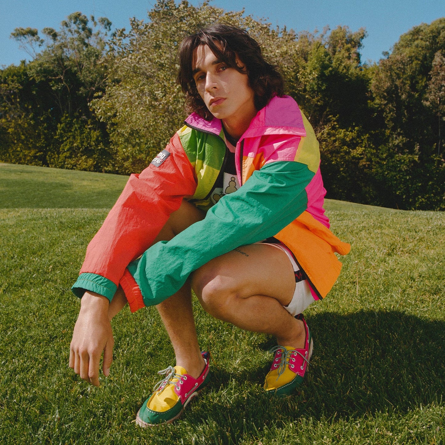 Colorblock Windbreaker