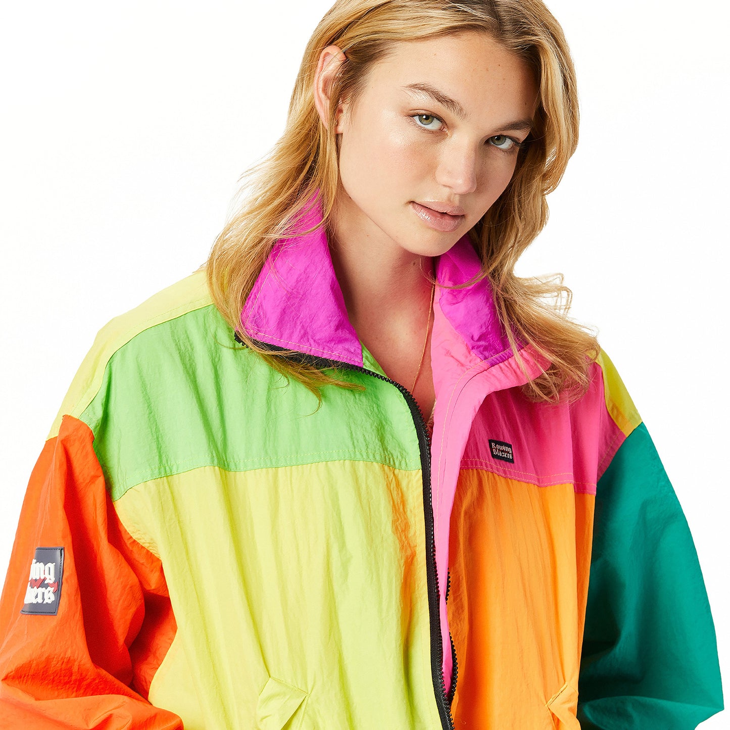 Colorblock Windbreaker