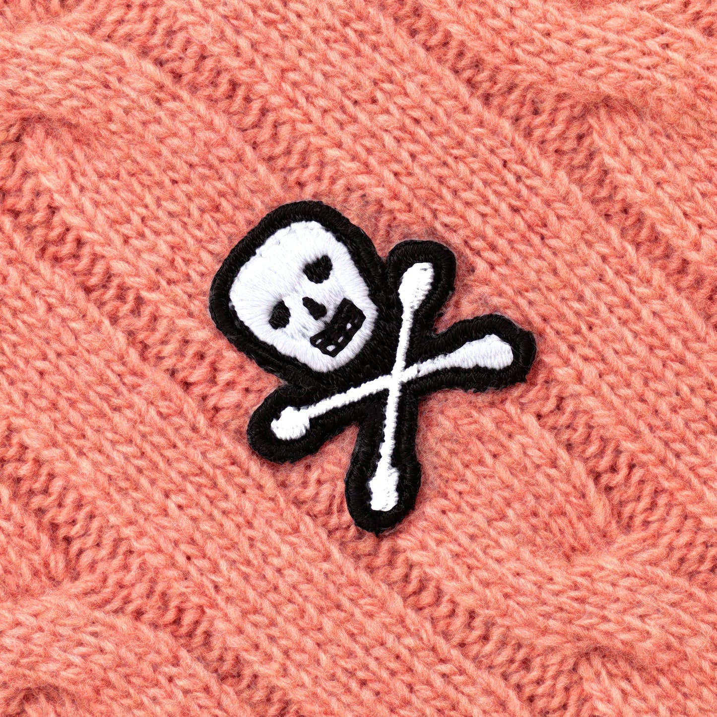 Men's Extra-Soft Lightweight Cable Knit Skull Sweater