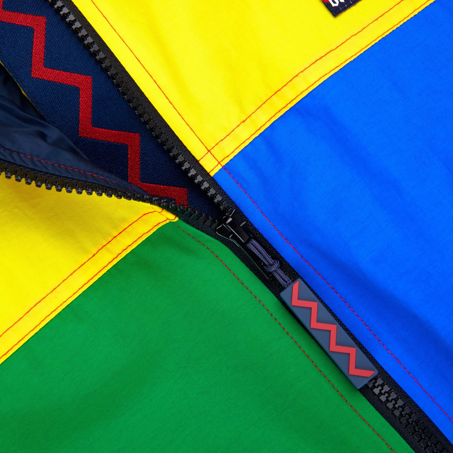 Colorblock Cashball Jacket