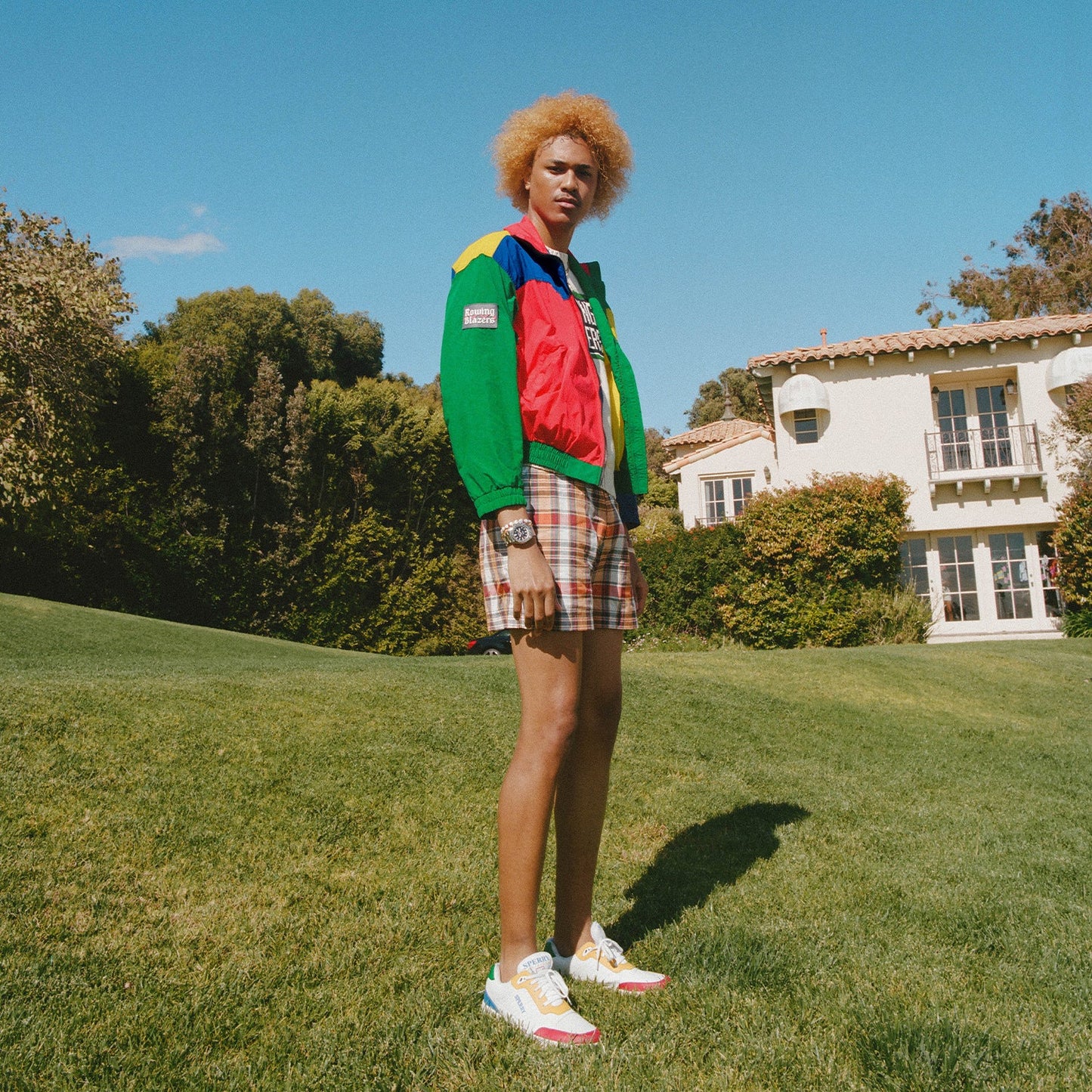 Colorblock Windbreaker