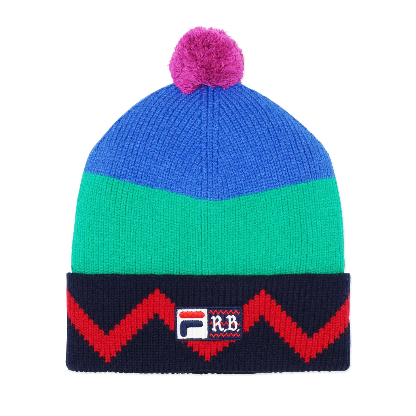 Rowing Blazers x FILA Zig-Zag Beanie