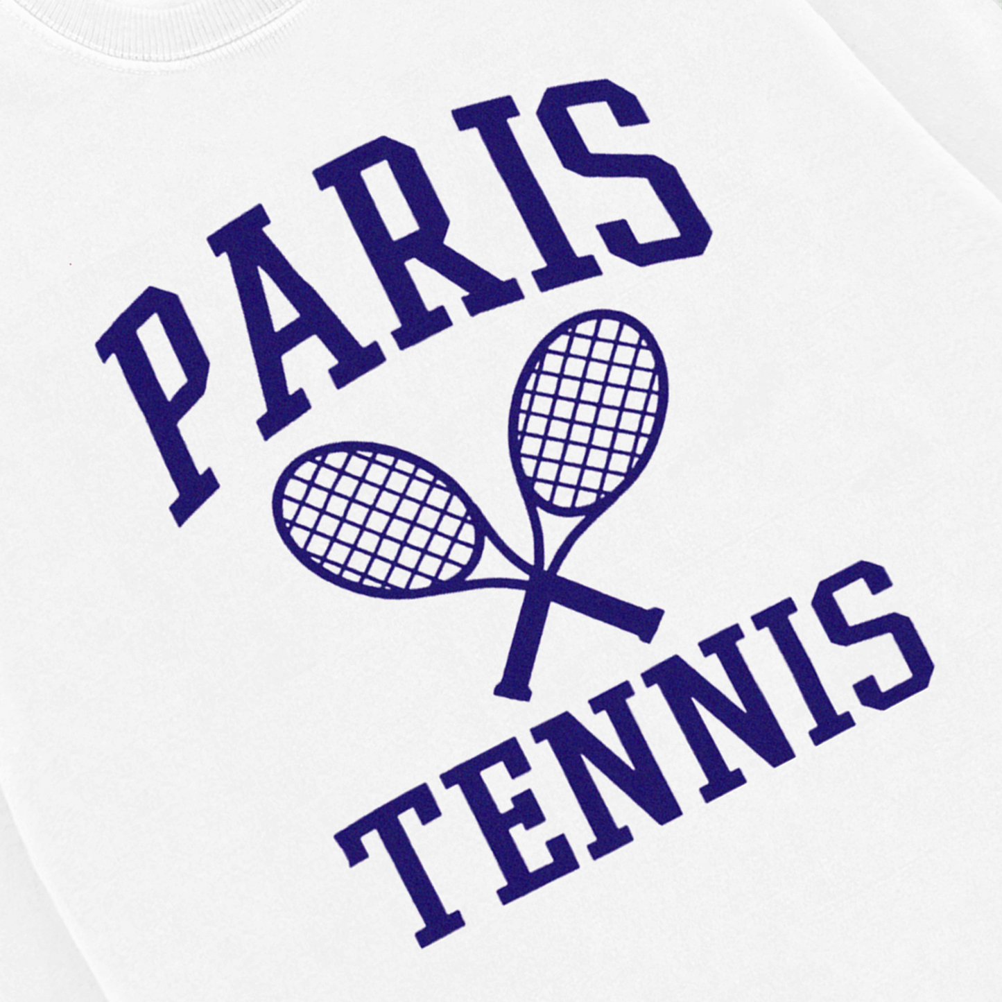 Paris Tennis Crewneck Sweatshirt