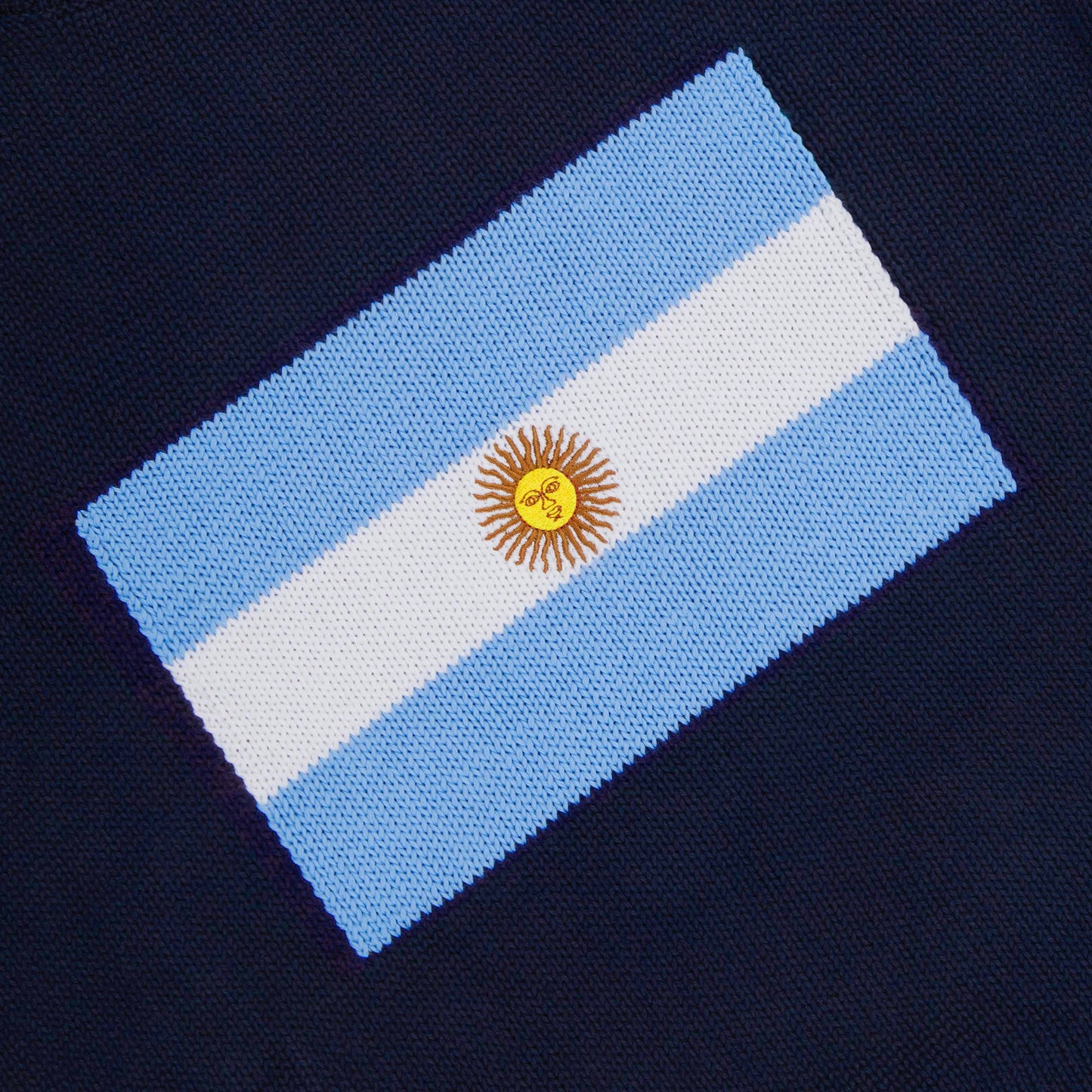 Knitted Flag Sweater