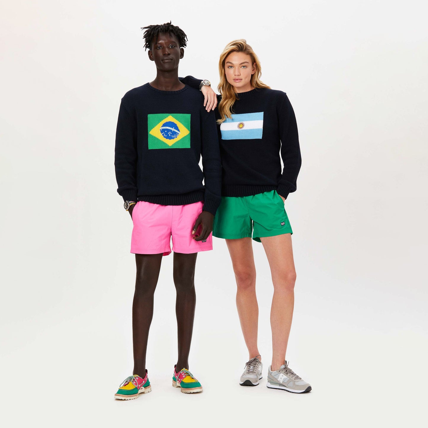 Knitted Flag Sweater