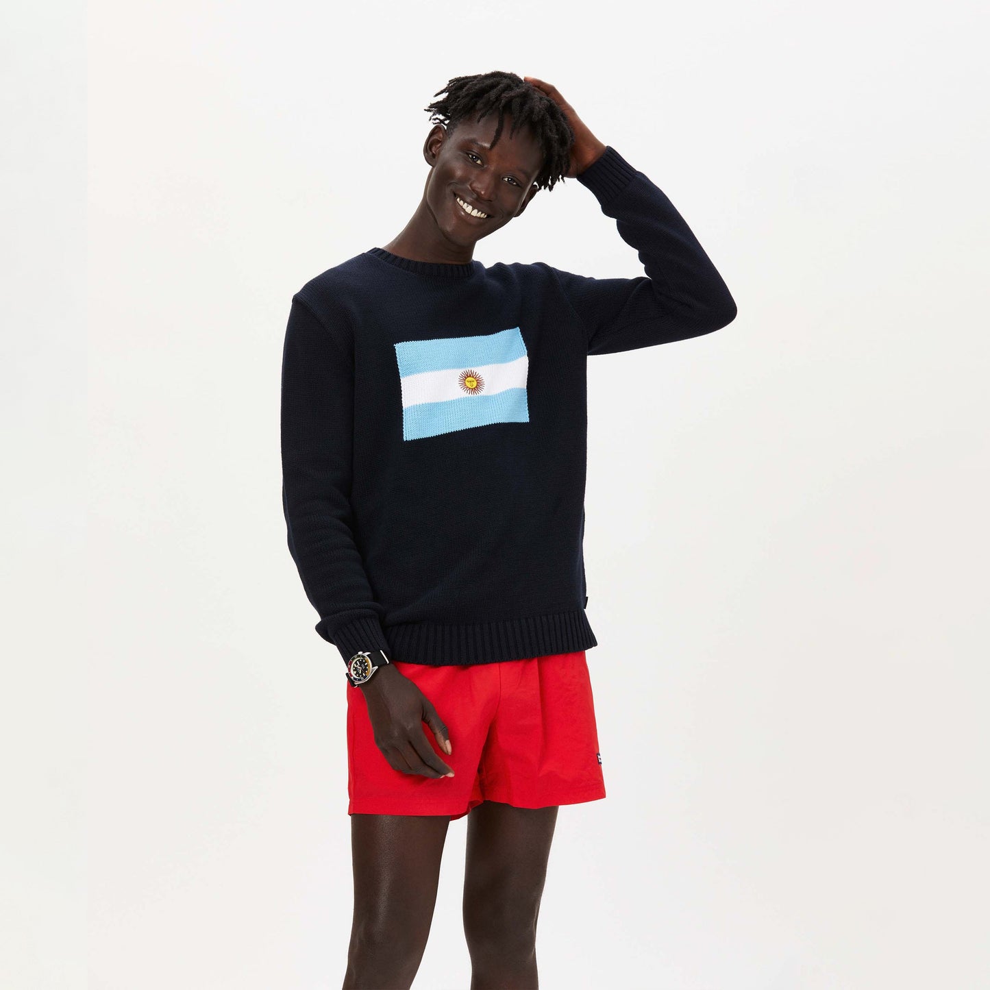 Knitted Flag Sweater