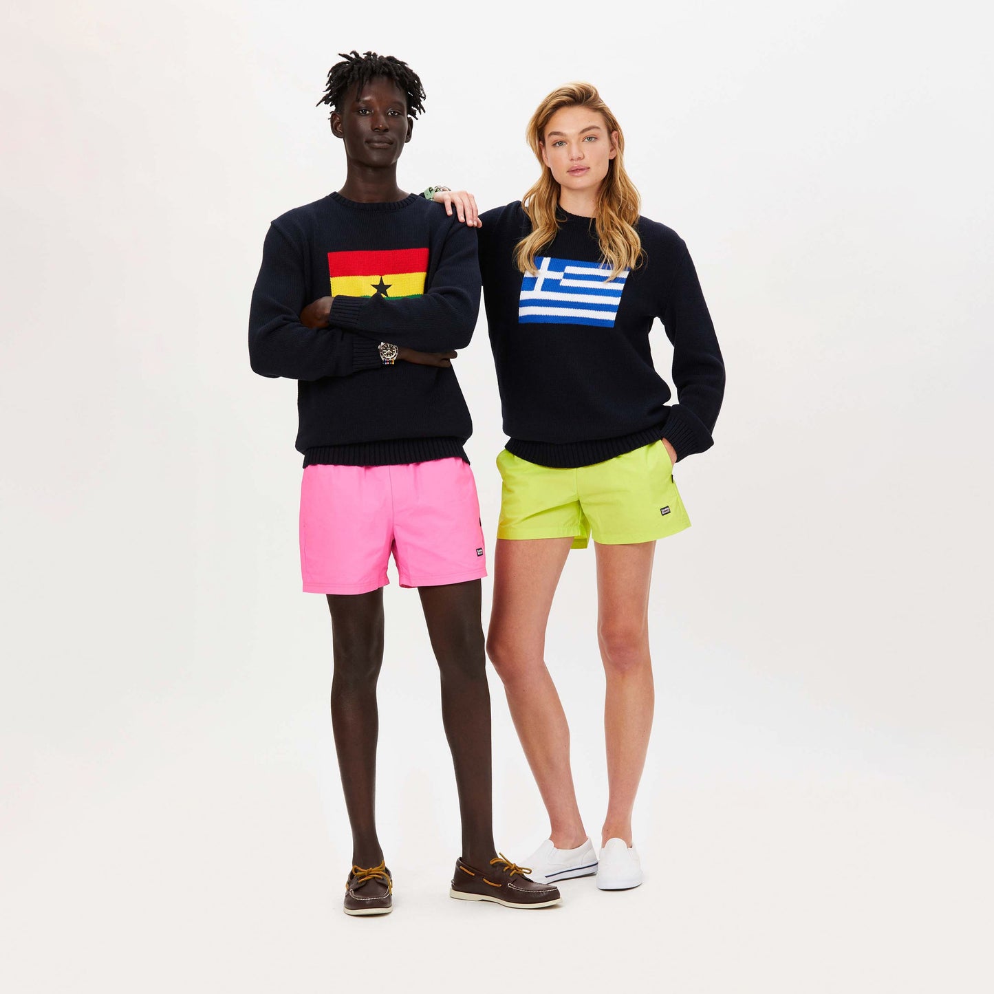 Knitted Flag Sweater