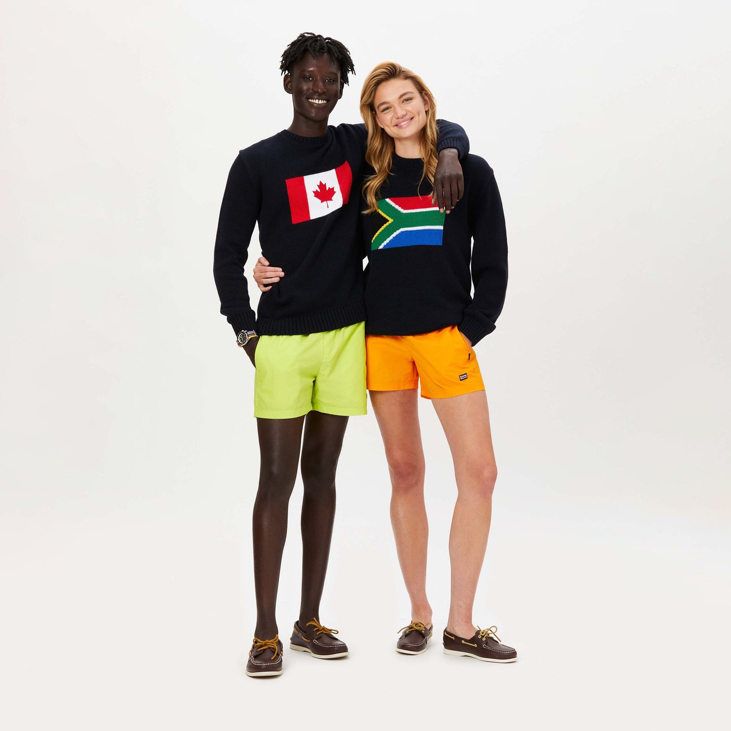 Knitted Flag Sweater