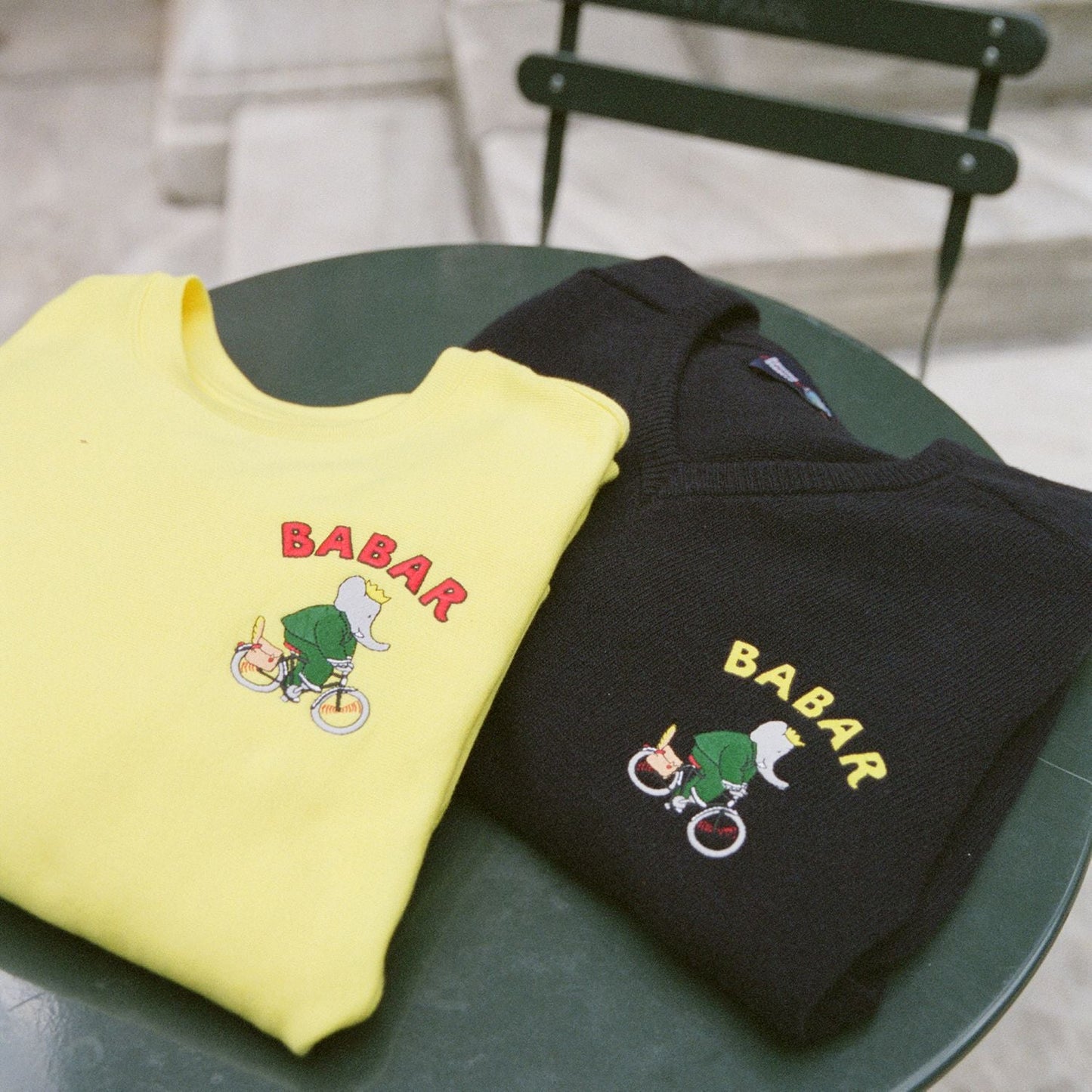Babar Bicycle Sweater