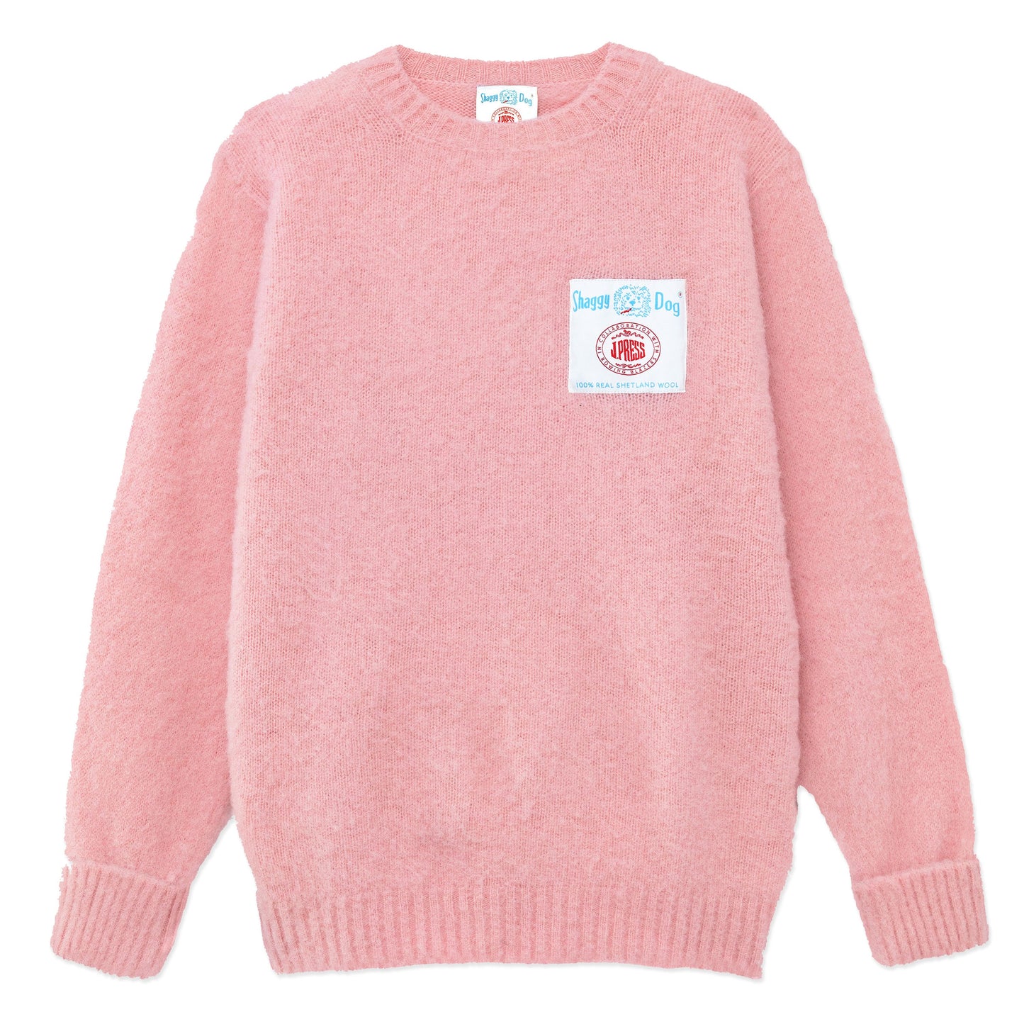 Shaggy Dog Sweater (Pink)- JPress X Rowing Blazers