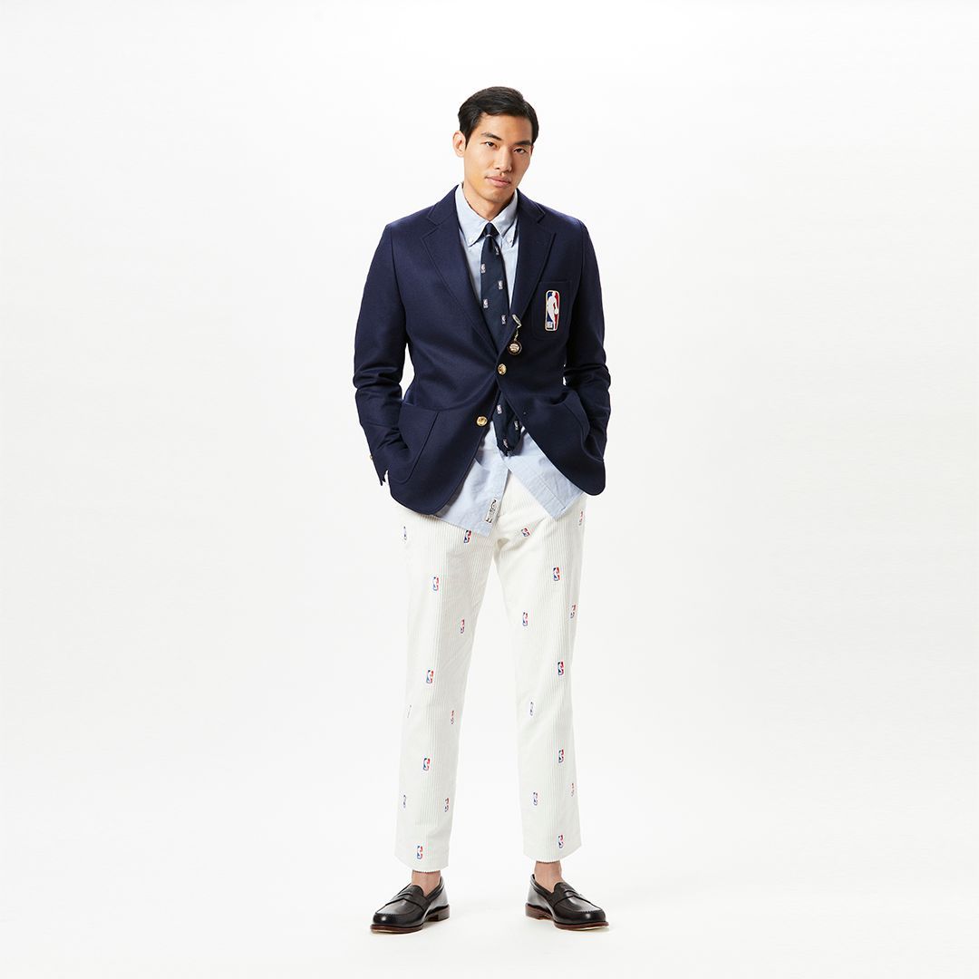 Rowing Blazers x NBA Logo Navy Club Blazer