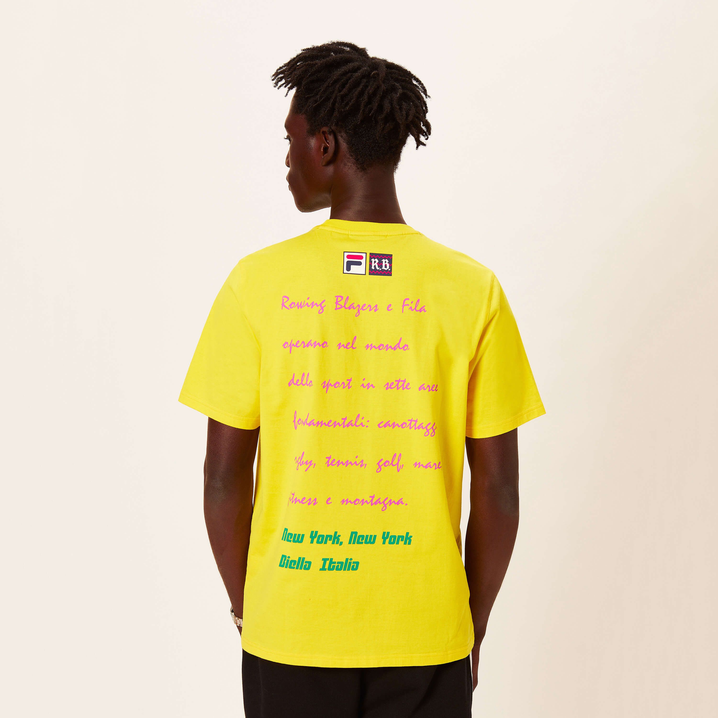 Rowing Blazers x FILA Logo Tee