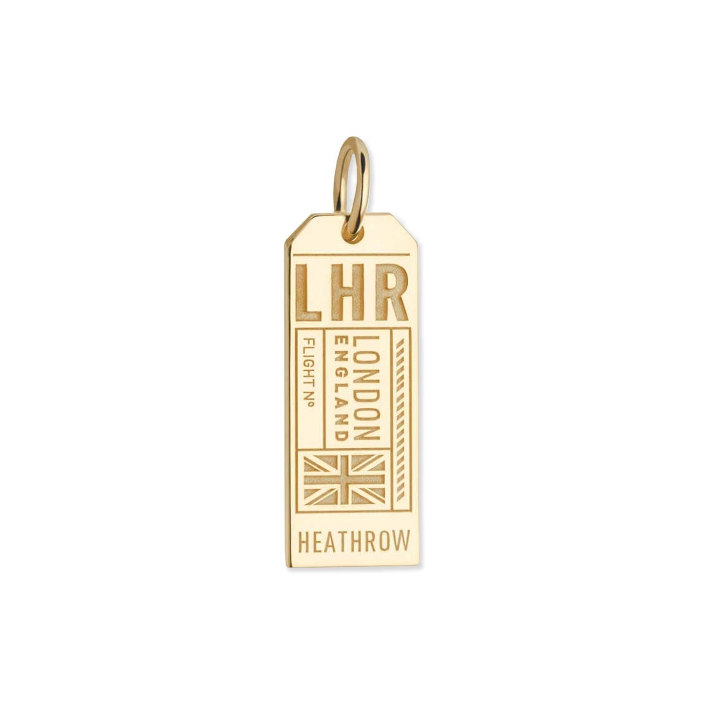LHR London Luggage Tag Charm